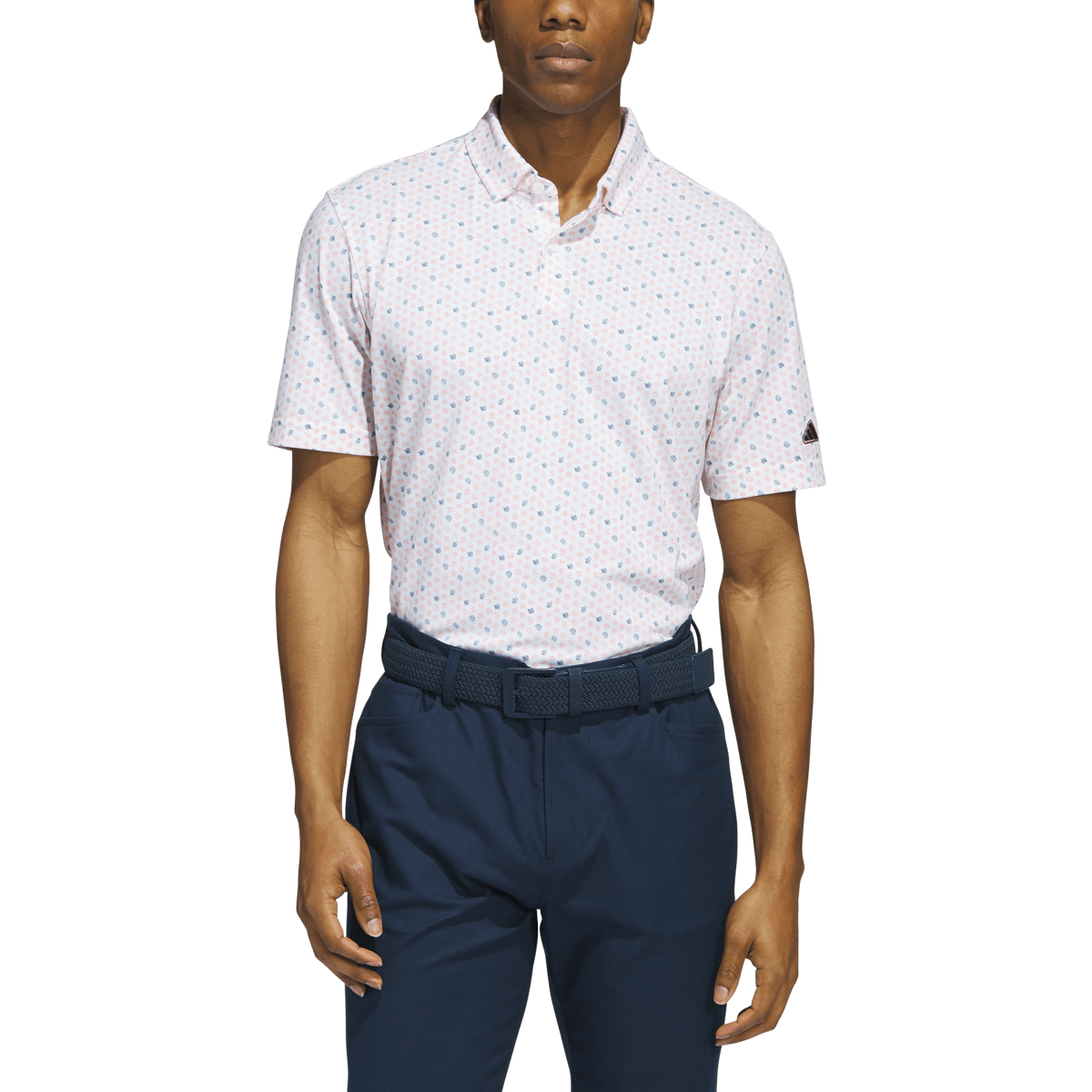 Go-To Printed Short Sleeve Polo Shirt