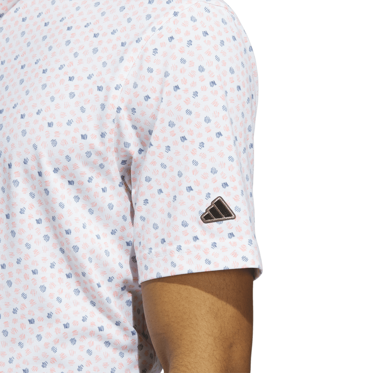 Go-To Printed Short Sleeve Polo Shirt