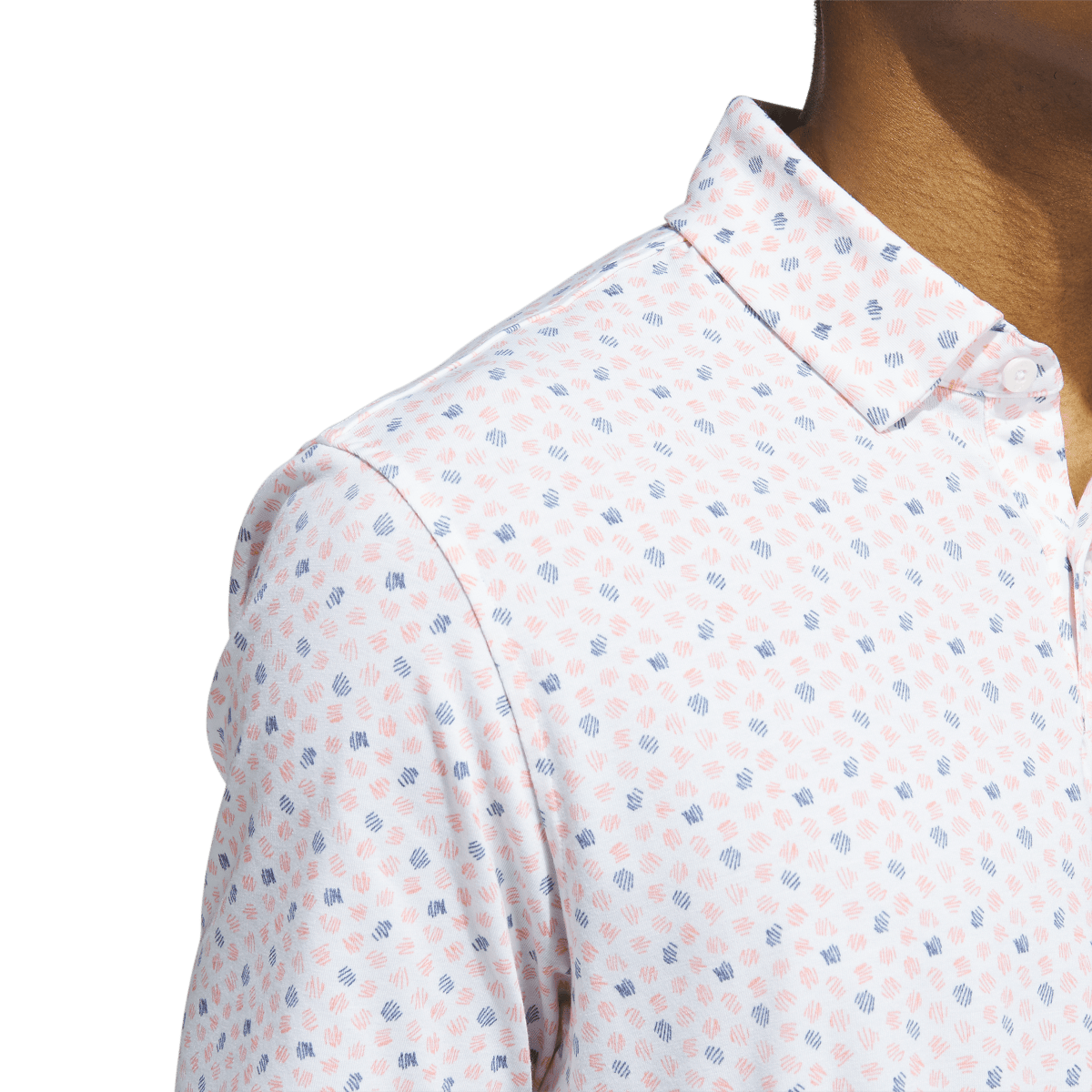 Go-To Printed Short Sleeve Polo Shirt