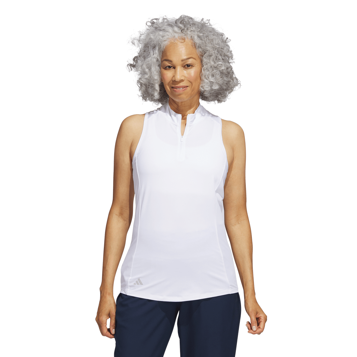 Racerback Quarter Zip Women's Sleeveless Golf Shirt