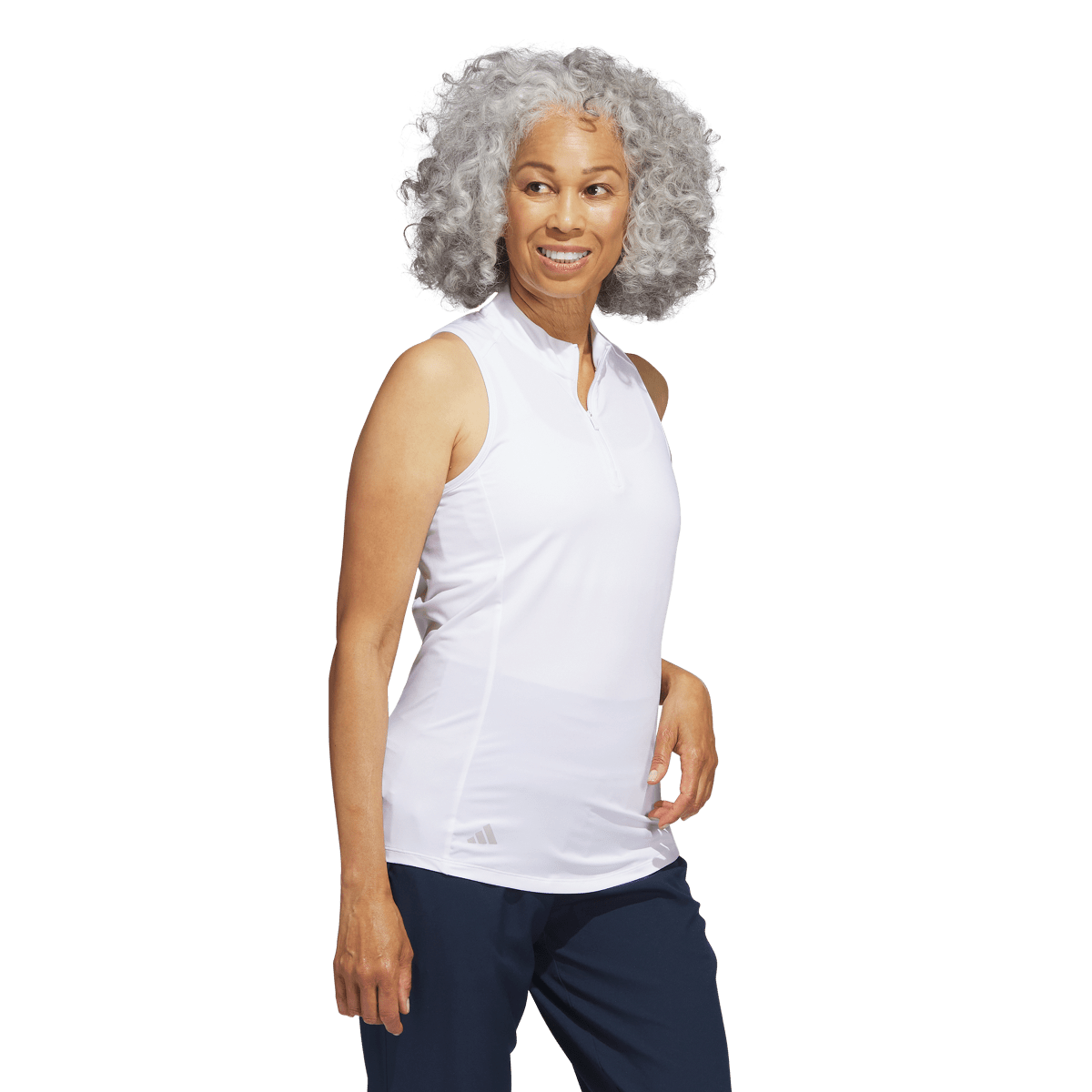 Racerback Quarter Zip Women's Sleeveless Golf Shirt