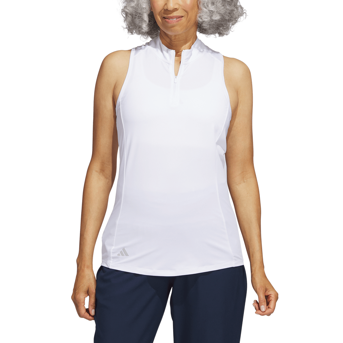 Racerback Quarter Zip Women's Sleeveless Golf Shirt