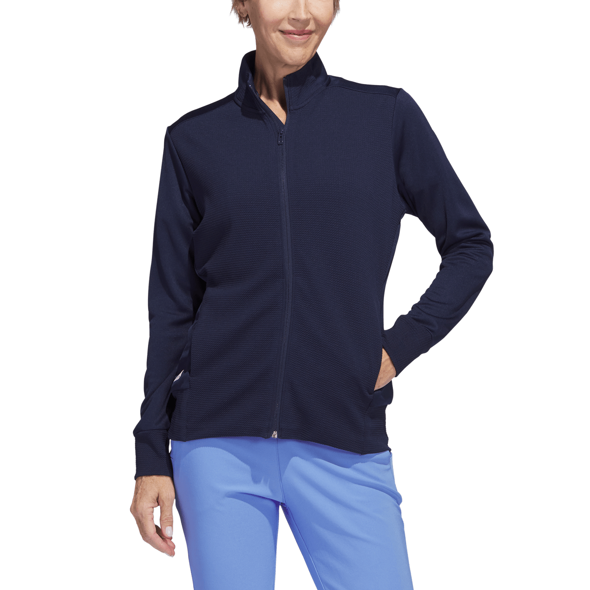 Textured Full-Zip Jacket