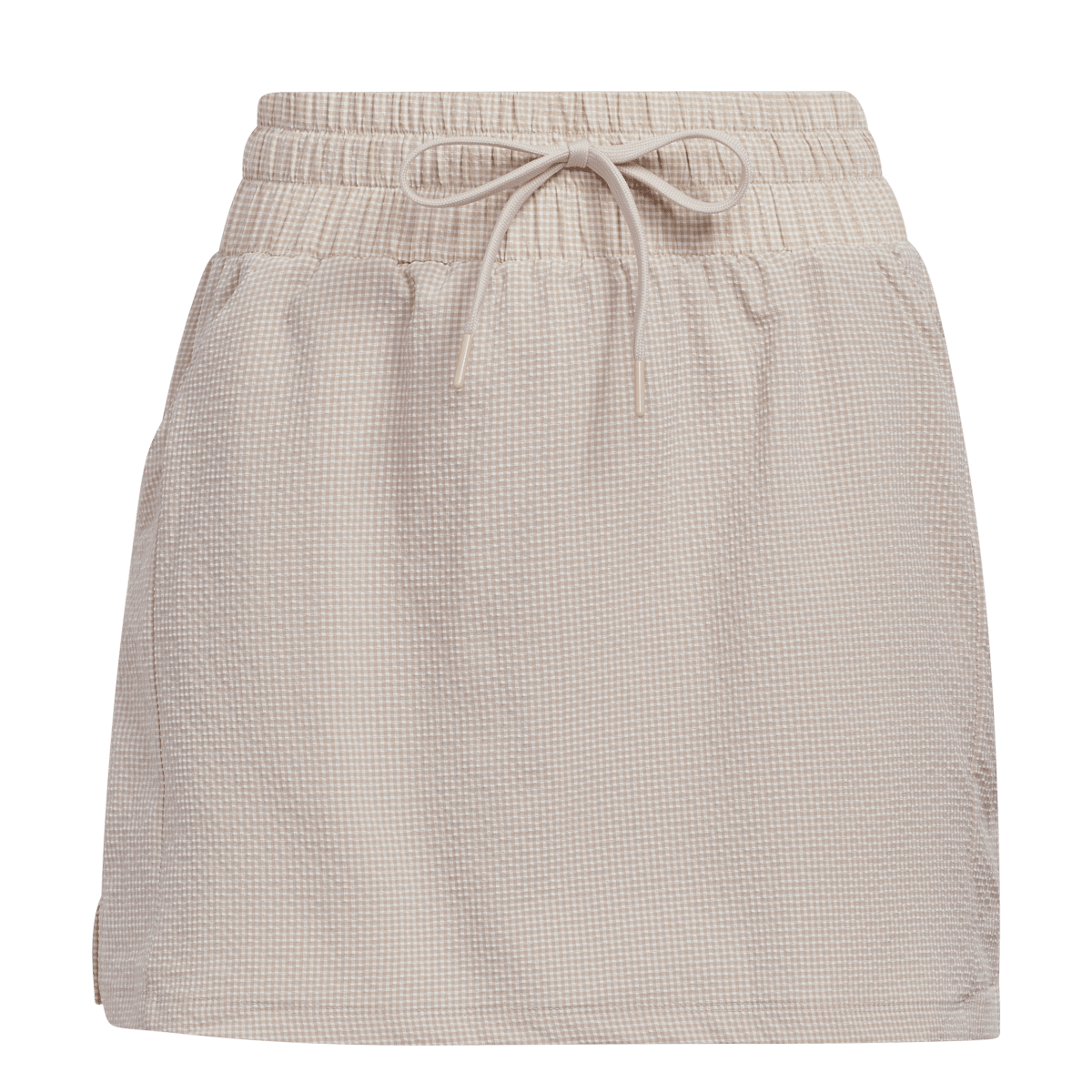 Gingham Seersucker 16" Skort