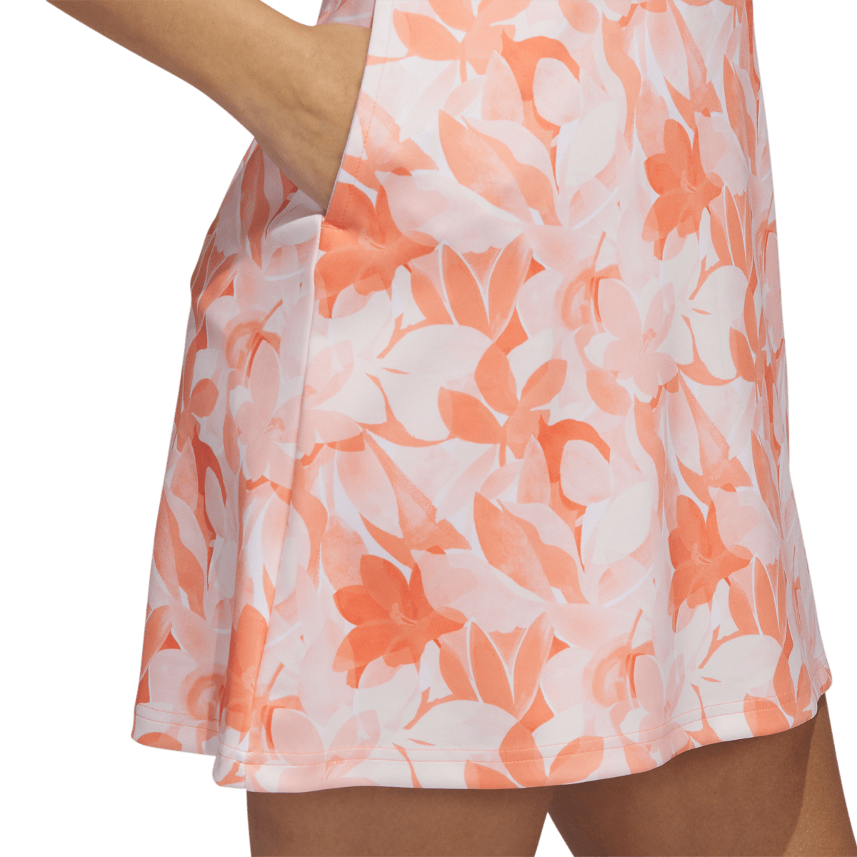 Floral Block Sleeveless Dress