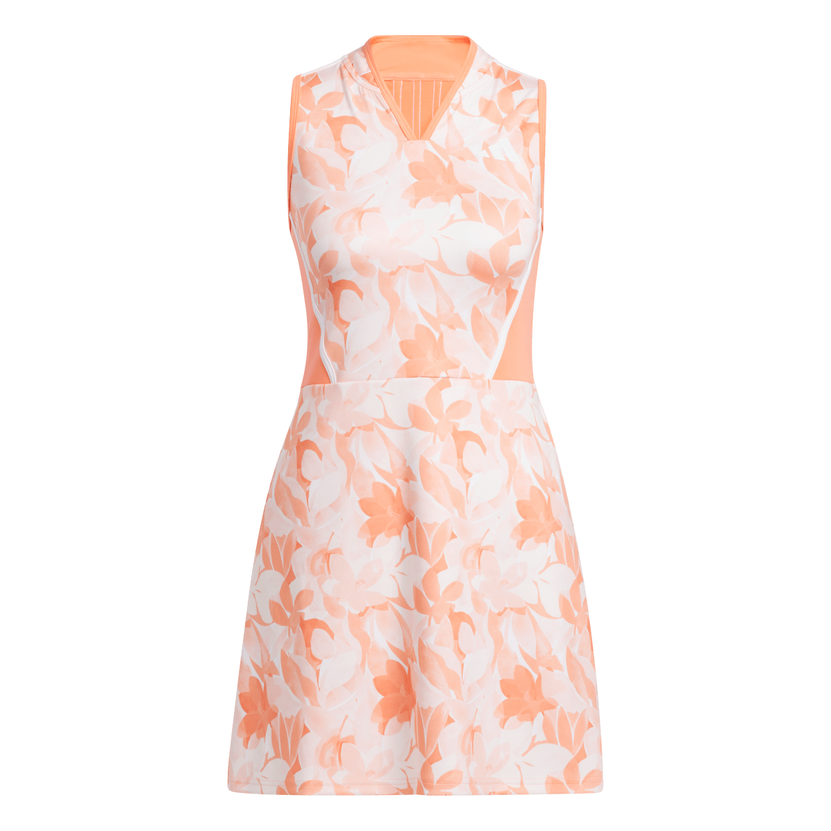 Floral Block Sleeveless Dress