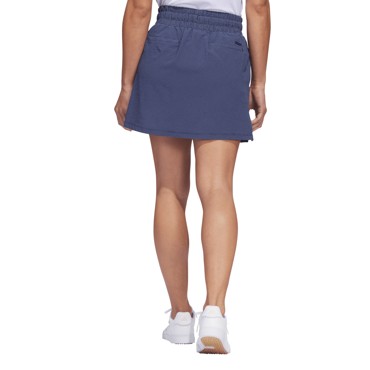 Gingham Seersucker 16" Skort