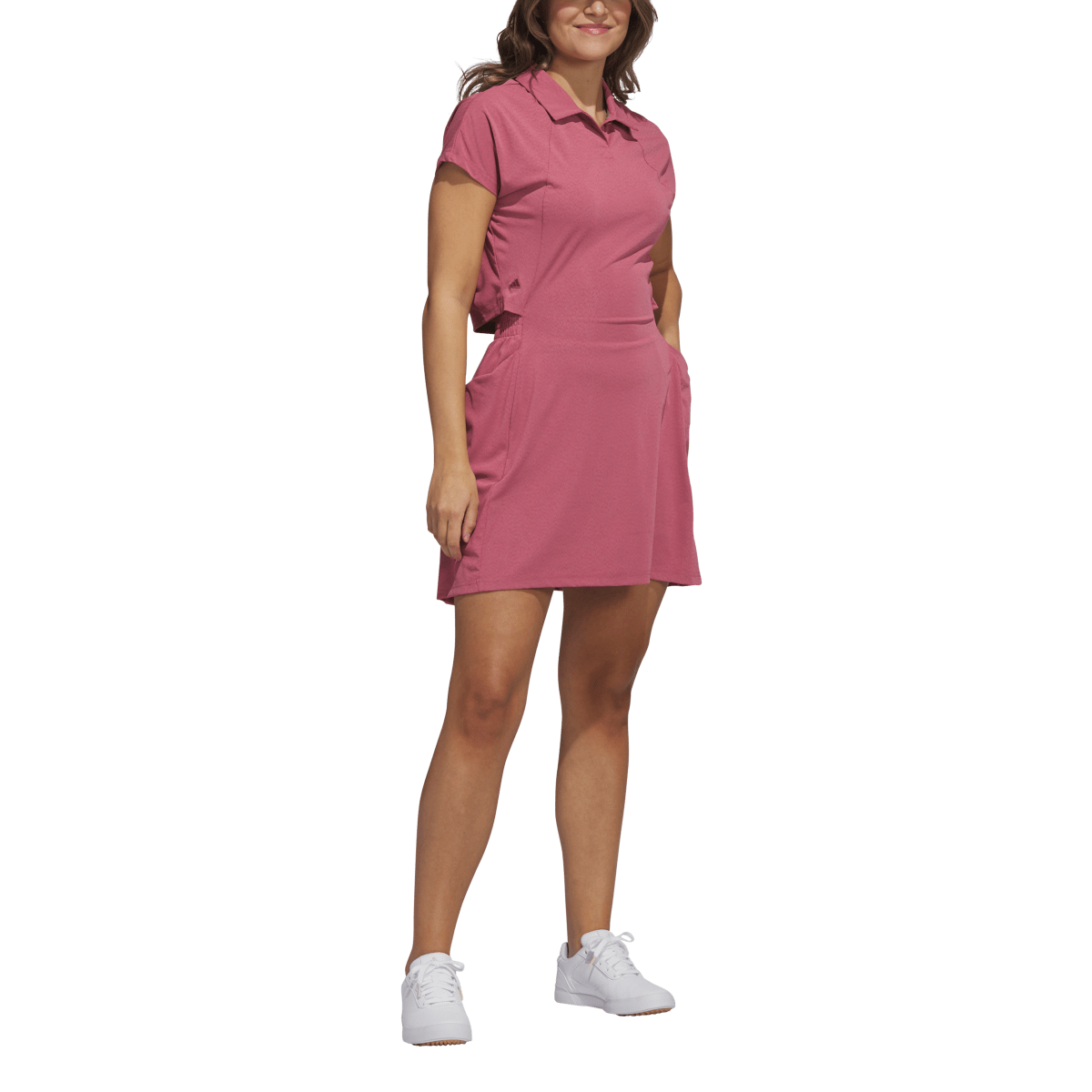 Go-To Open Back Women's Short Sleeve Golf Dress