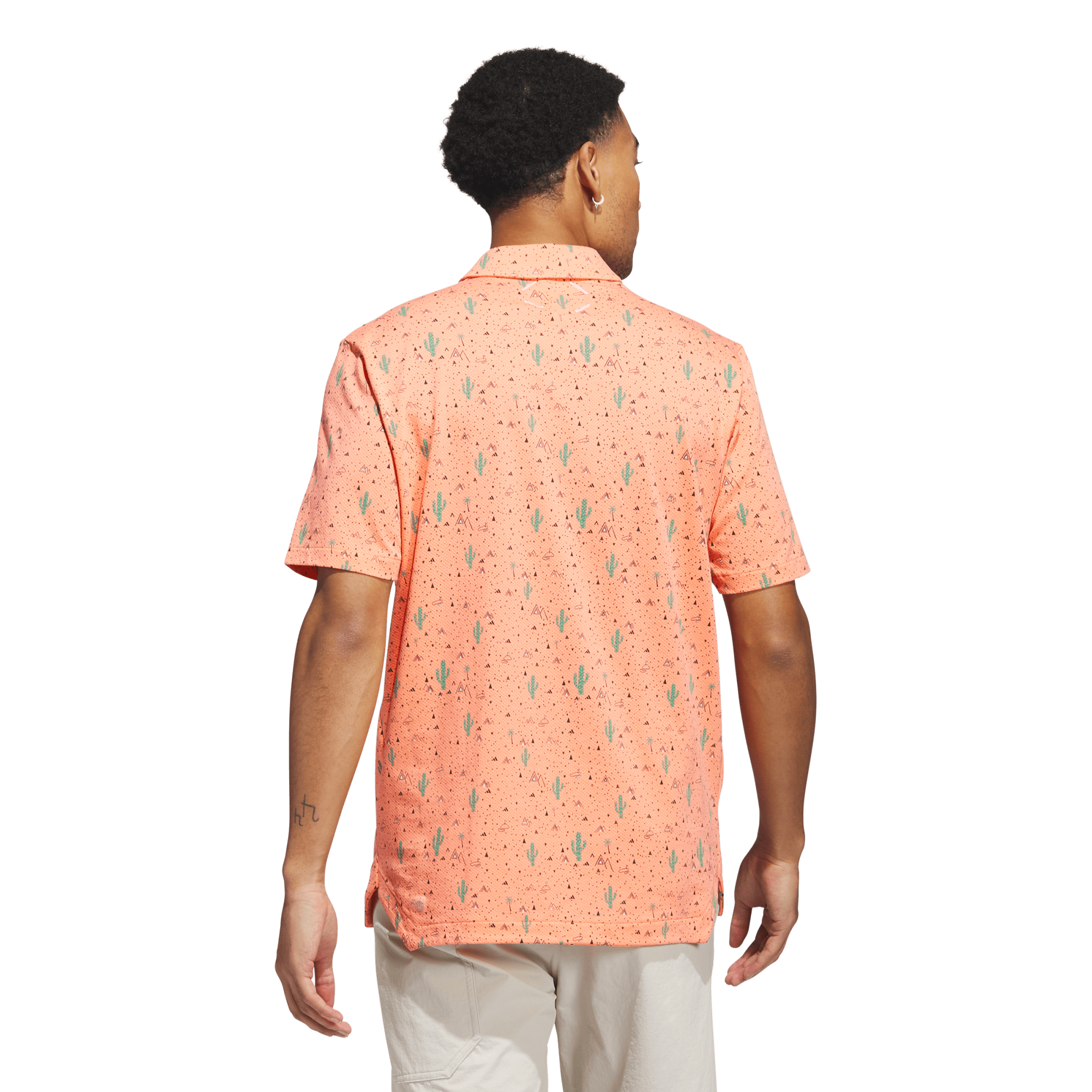 ADX Enrg 2 Cactus Men's Short Sleeve Golf Polo Shirt