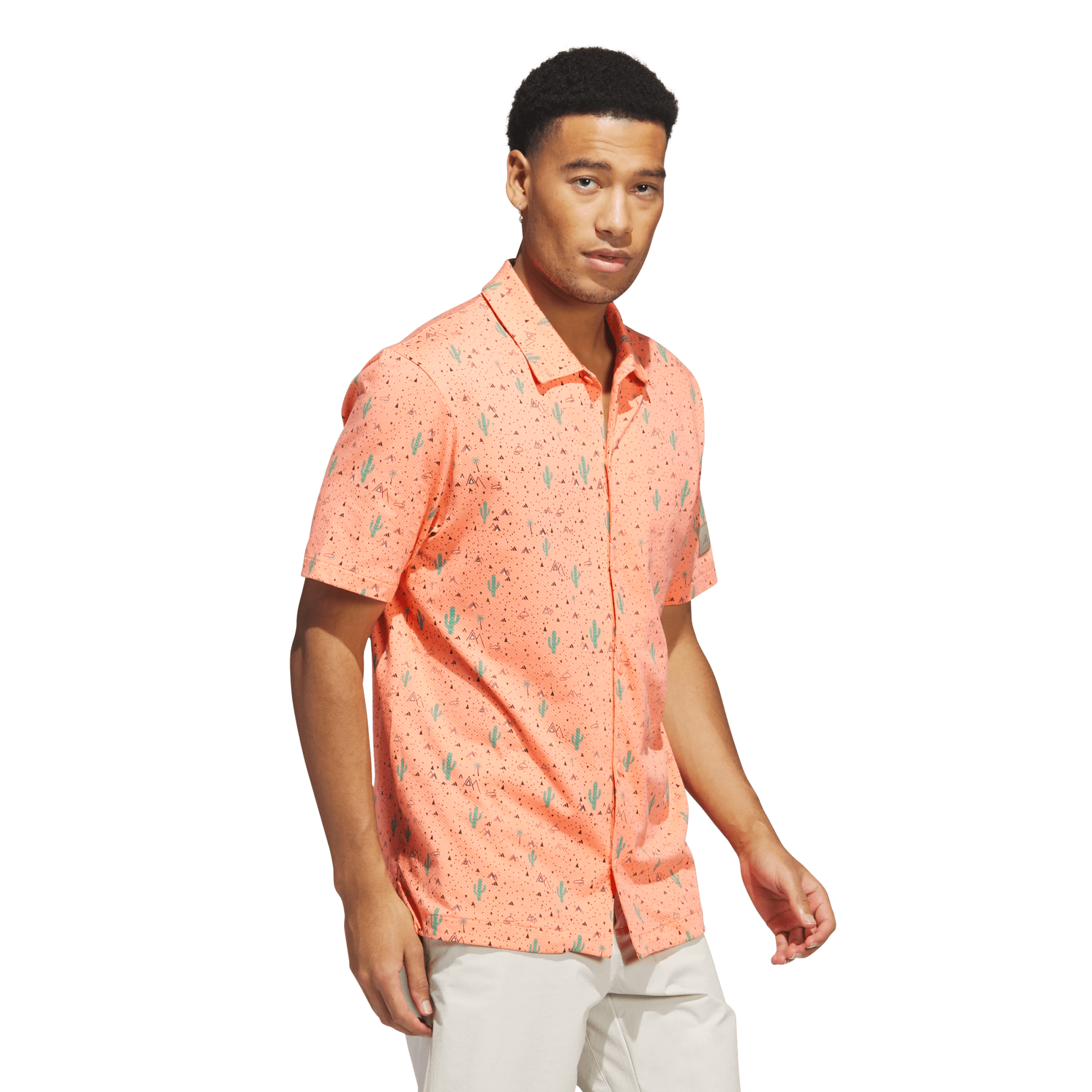 ADX Enrg 2 Cactus Men's Short Sleeve Golf Polo Shirt