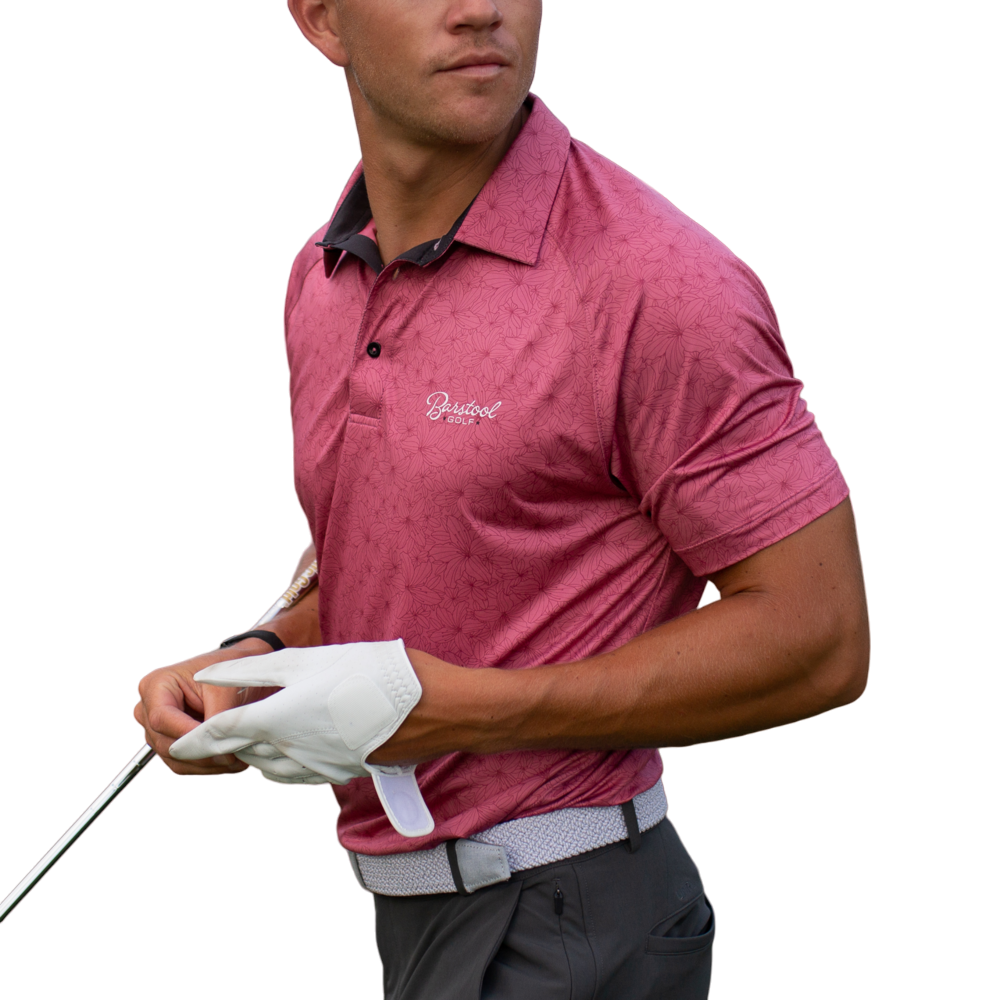 UNRL X Barstool Azaleas Men's Short Sleeve Golf Polo Shirt