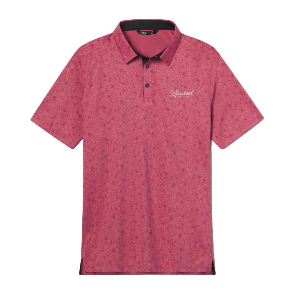 UNRL X Barstool Azaleas Men's Short Sleeve Golf Polo Shirt