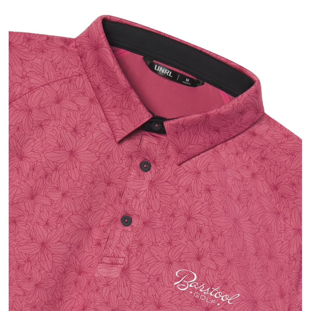 UNRL X Barstool Azaleas Men's Short Sleeve Golf Polo Shirt