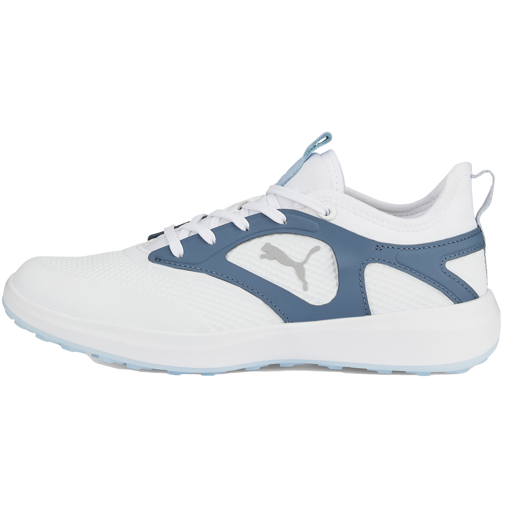 IGNITE Malibu Women's Golf Shoe, Blue/White, 10 M - PUMA Spikeless