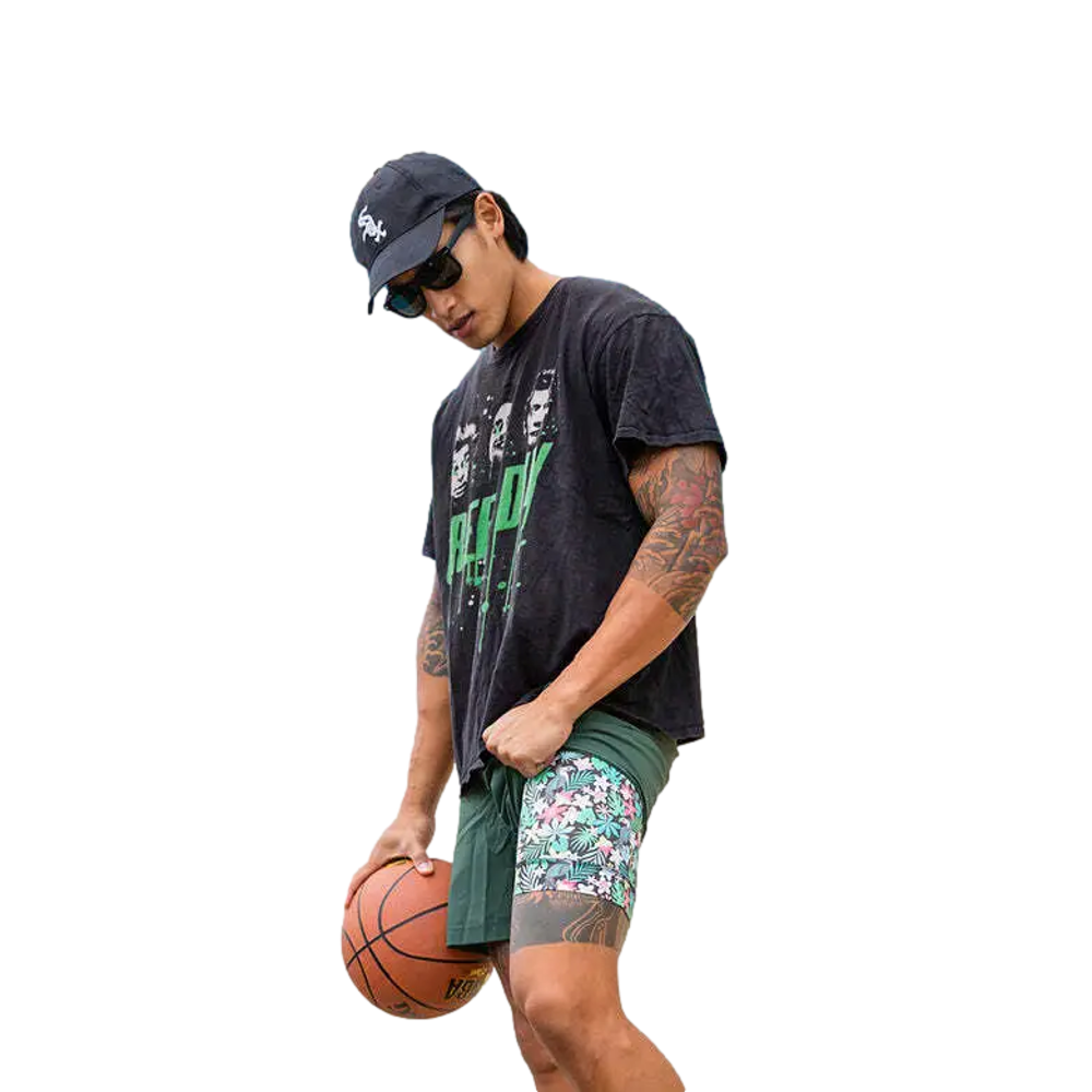 The Greeneries Men's 5.5" Golf Shorts