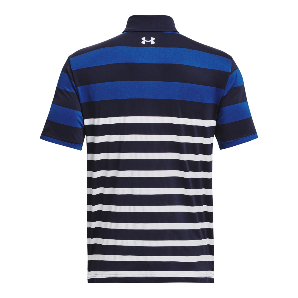 BRIEFING GOLF PANEL STRIPE POLO（NAVY／ M） BRIEFING GOLF PANEL STRIPE POLO（NAVY／ M） S/S Shirts