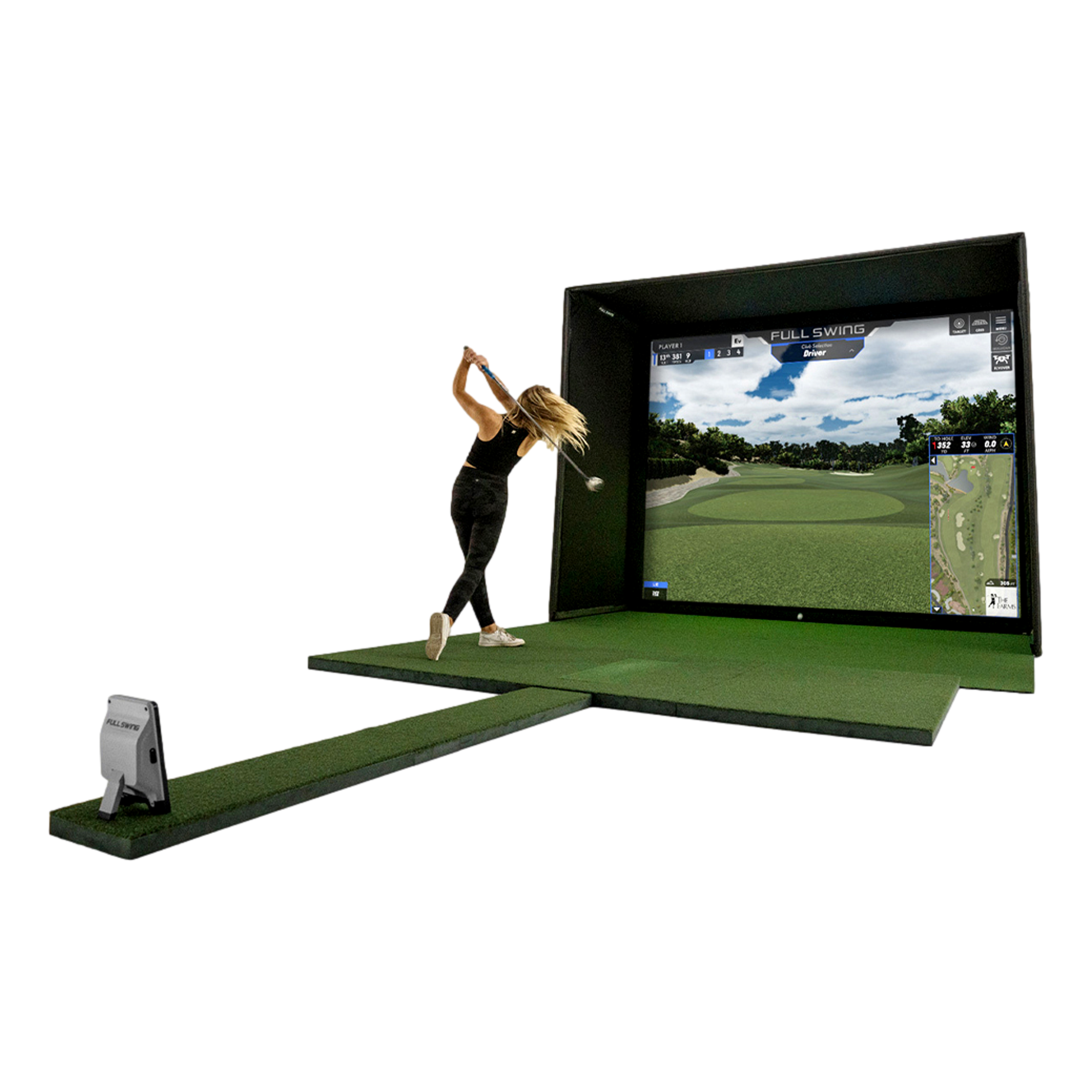 KIT Launch Monitor + Full Swing Software