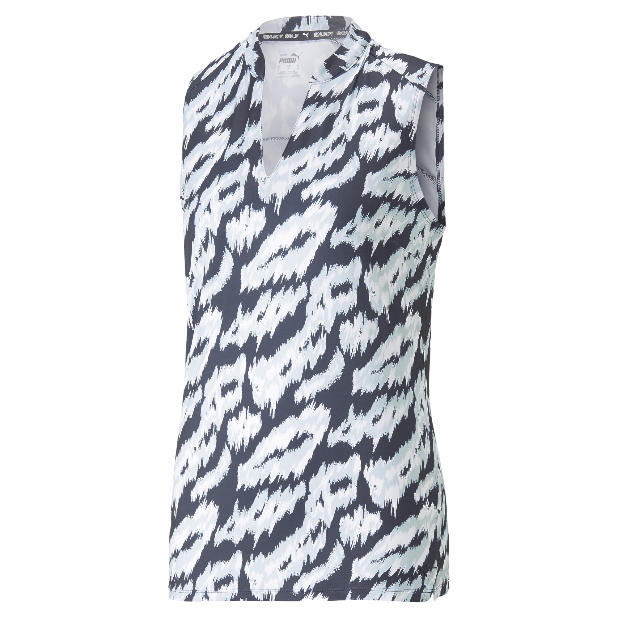 Mattr Animal Print Sleeveless Top