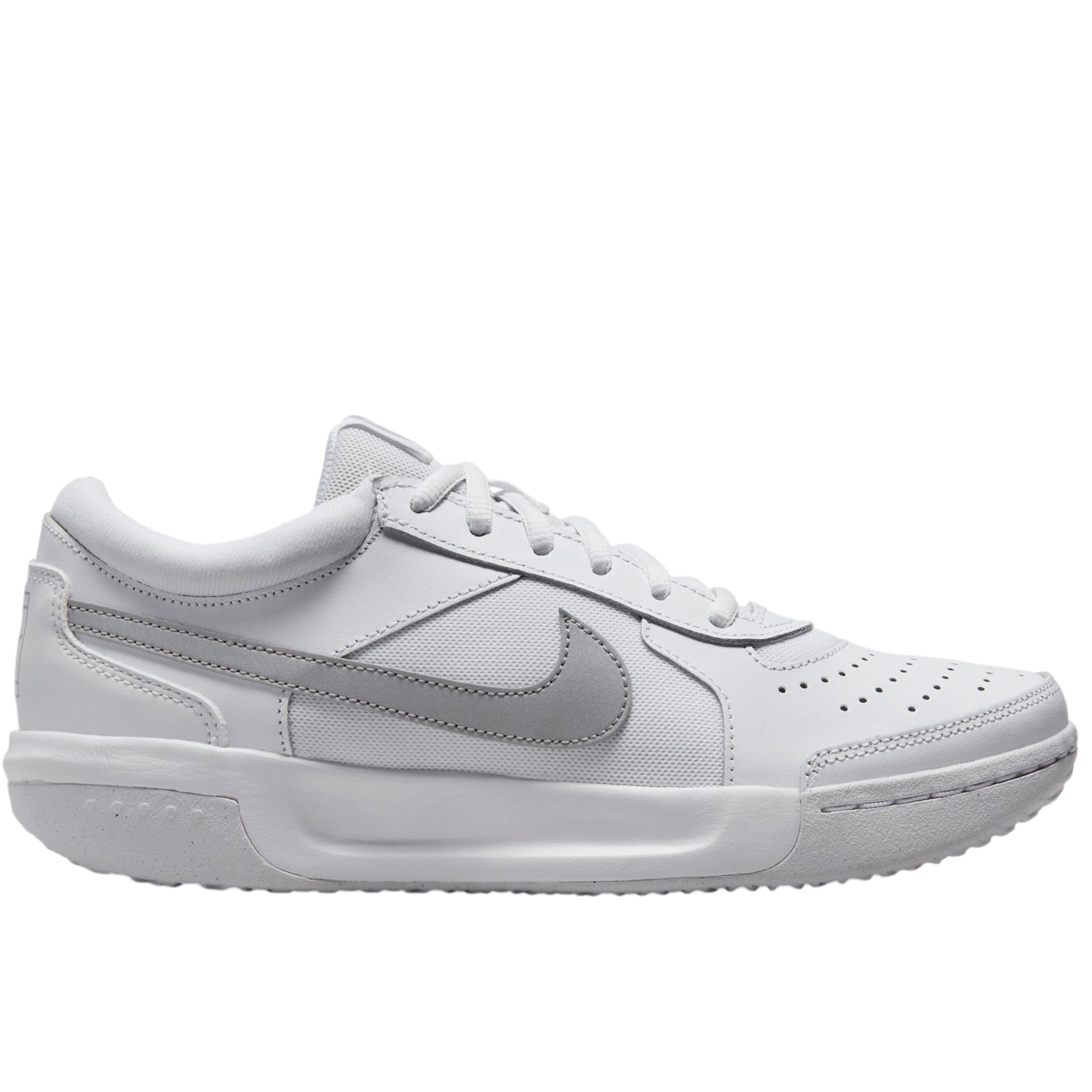 Air Zoom Lite 3 Women's Tennis Shoe, White/Silver, 10 M - Nike