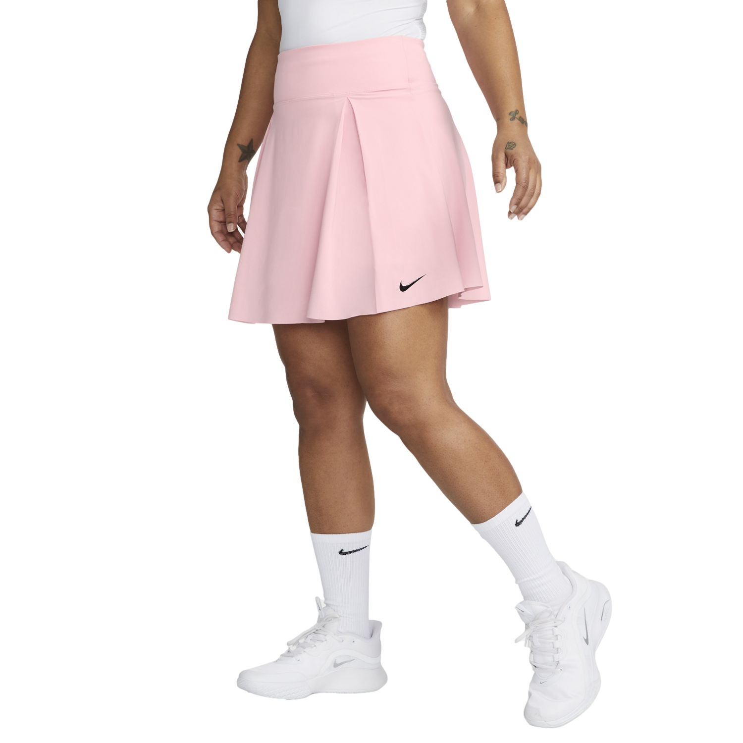 pink nike golf skirt