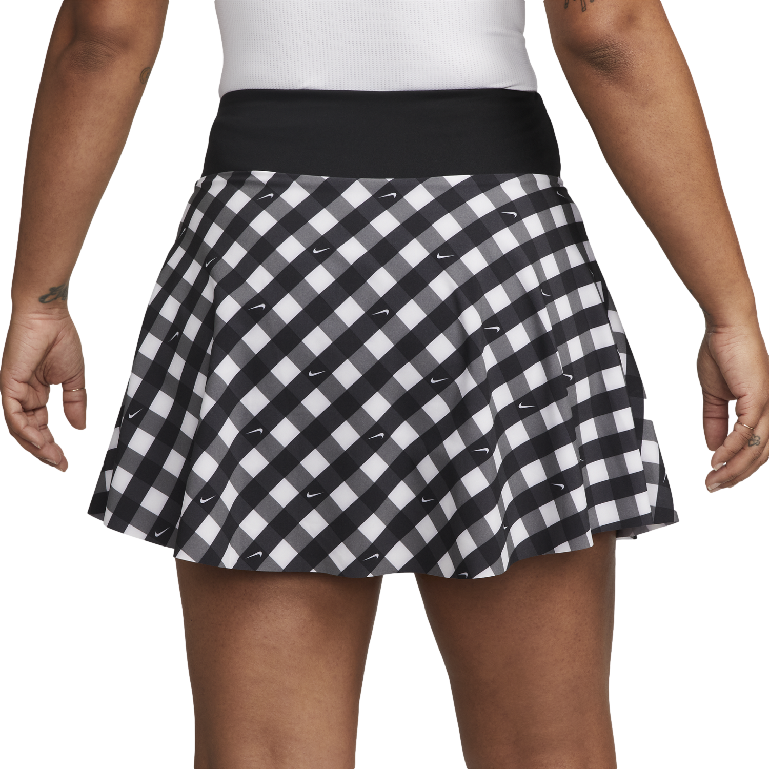 Dri-Fit Gingham Club Tennis Skort