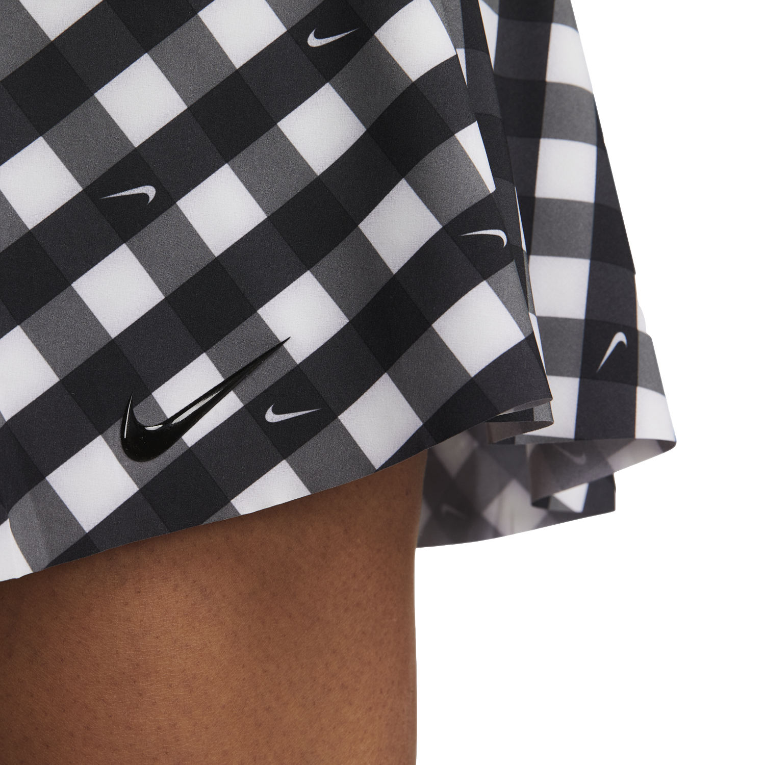 Dri-Fit Gingham Club Tennis Skort