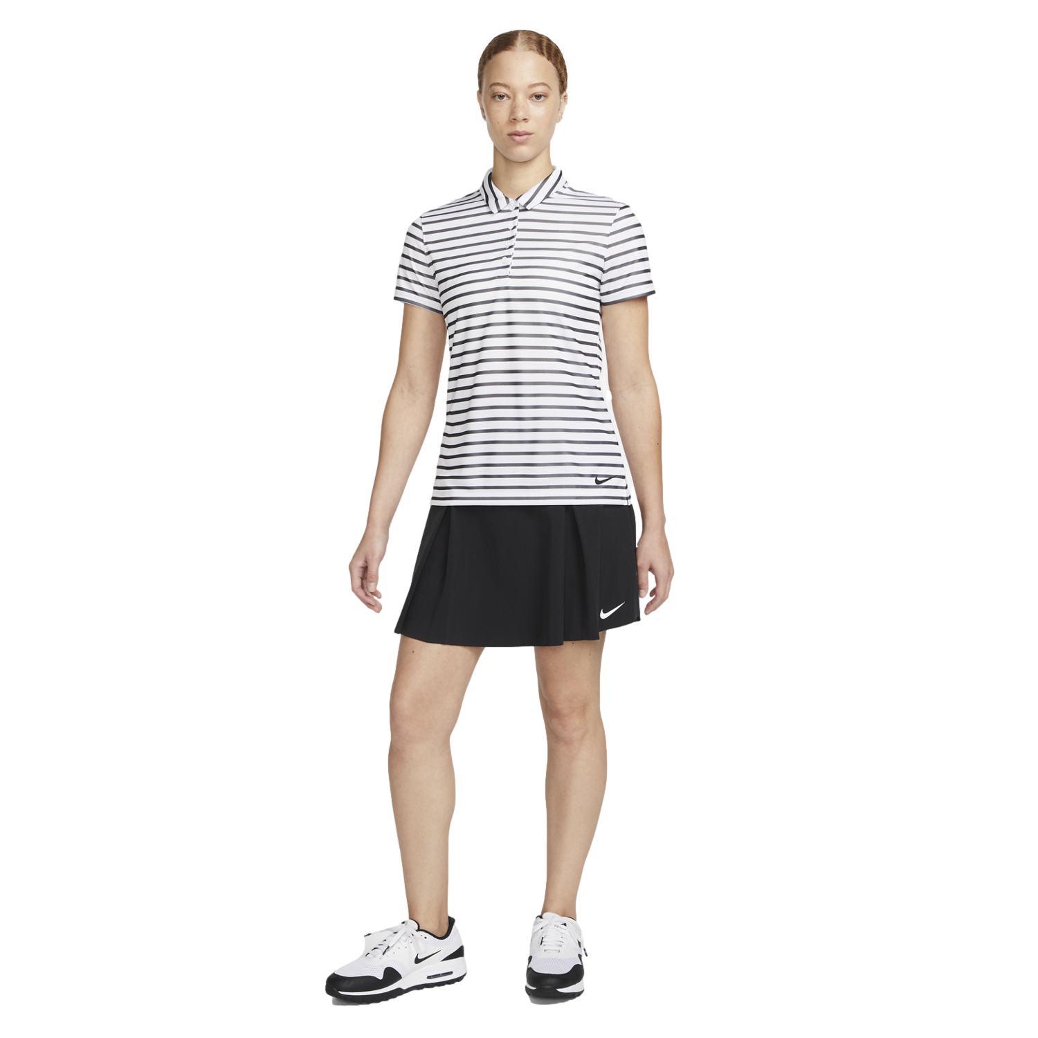 Dri-FIT Victory Striped Women's Short Sleeve Golf Polo Shirt