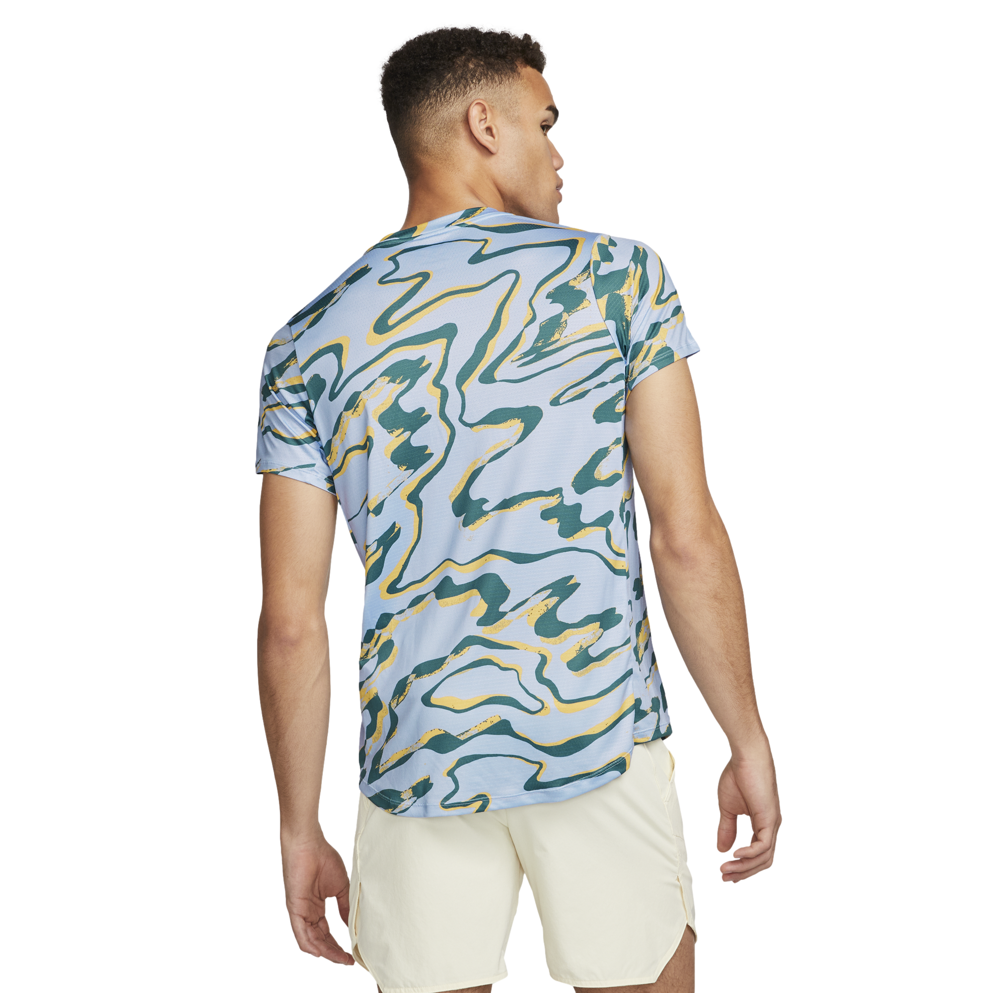 NikeCourt Dri-FIT Advantage Men's Print Tennis Top