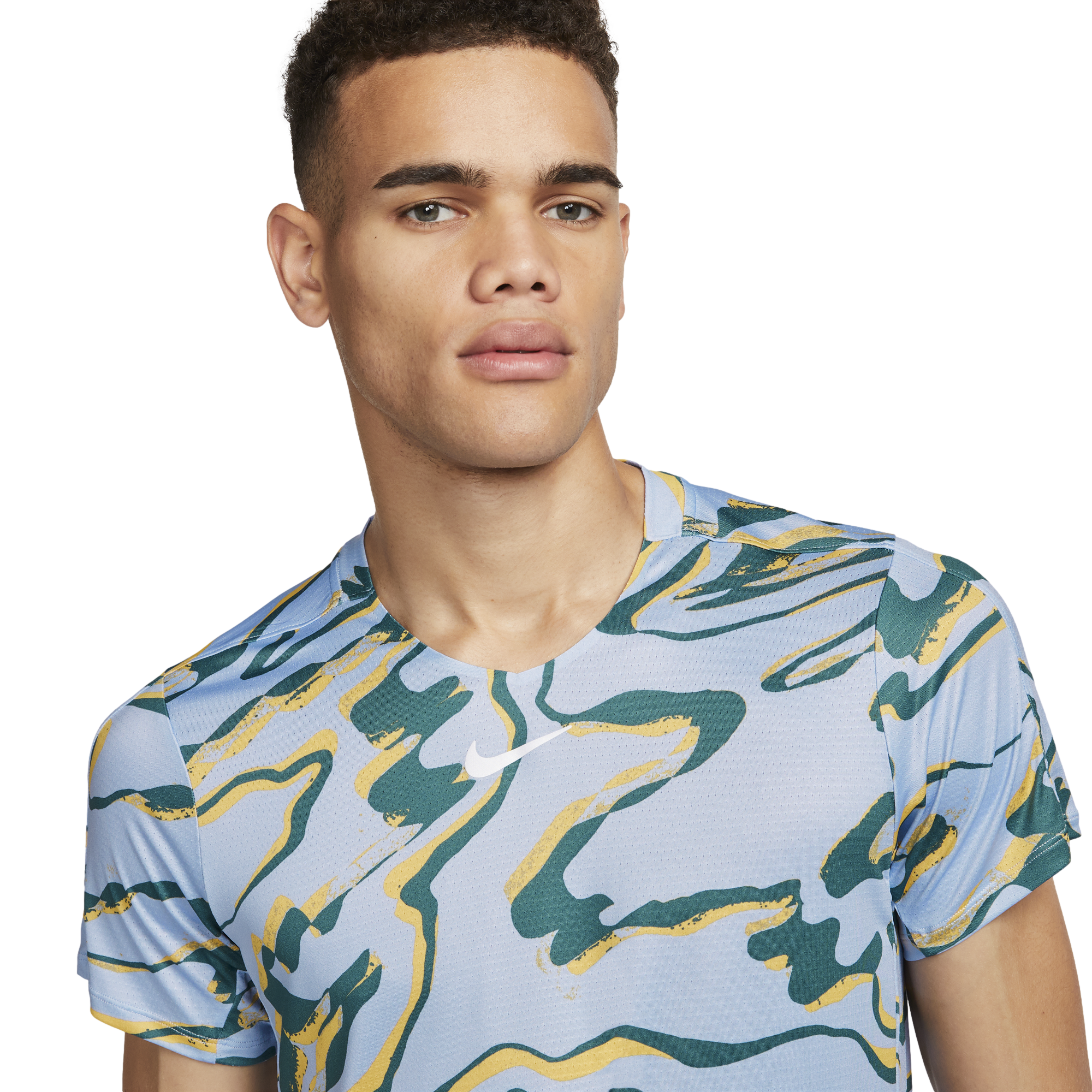 NikeCourt Dri-FIT Advantage Men's Print Tennis Top