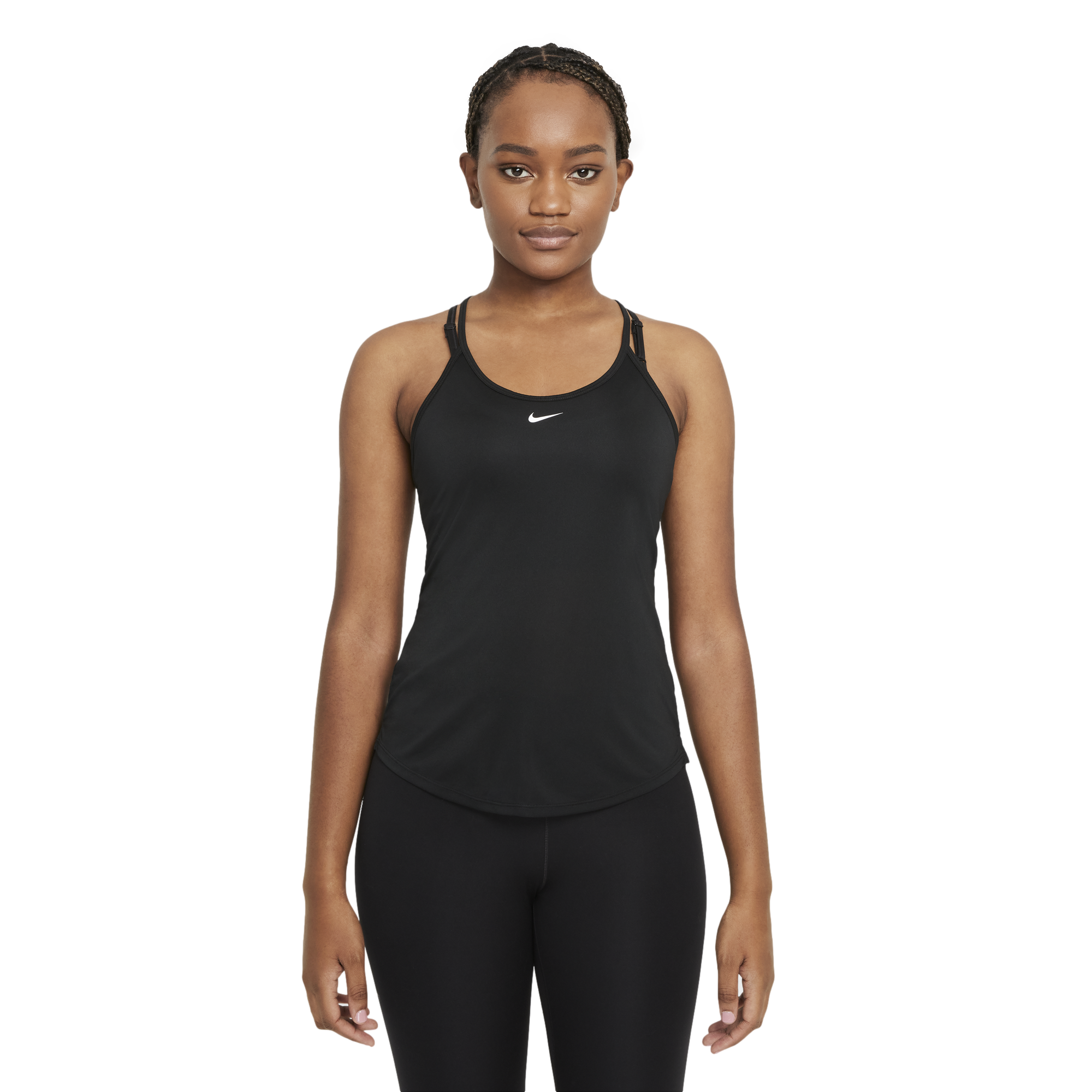 Nike Dri FIT One Elastika Women s Standard Fit Tank Top PGA TOUR Superstore