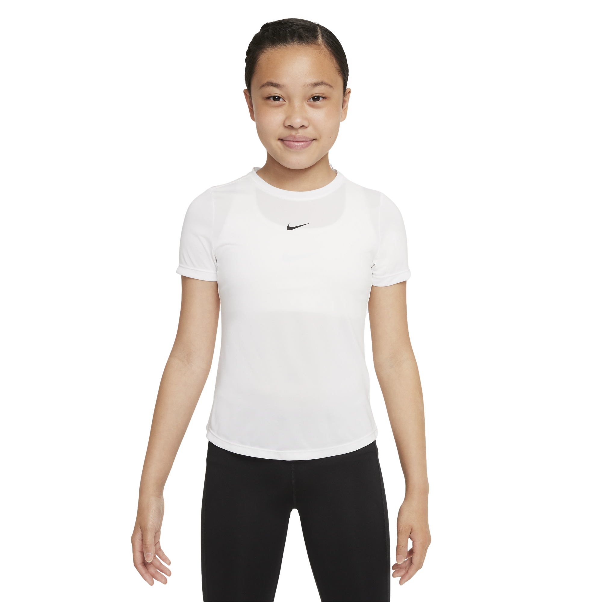 Dri-FIT One Girls' Short-Sleeve Top