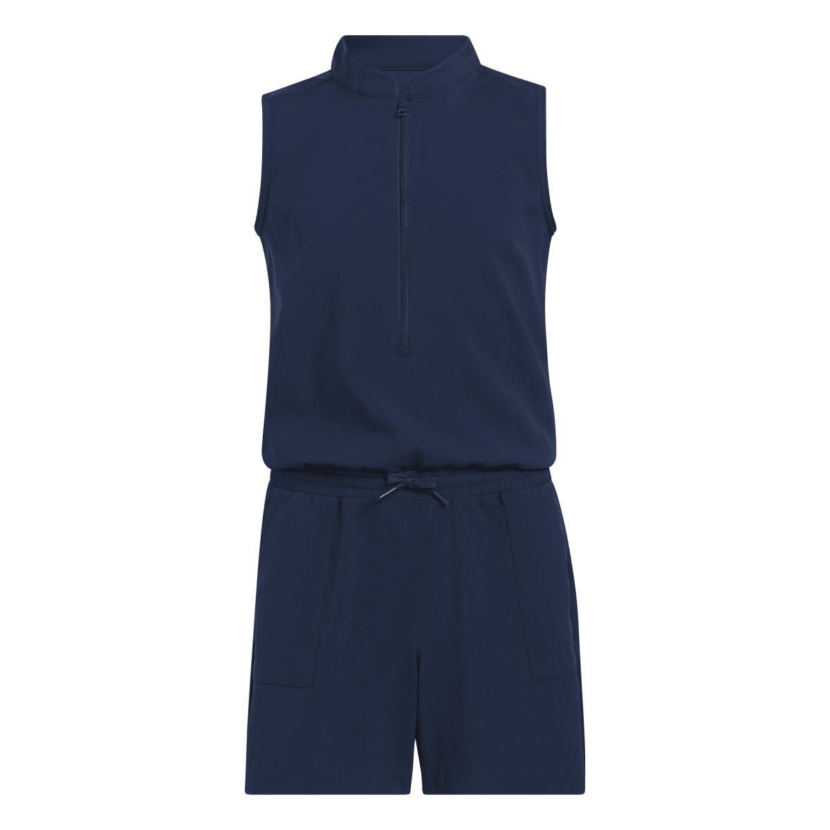 Girls Quarter Zip Romper