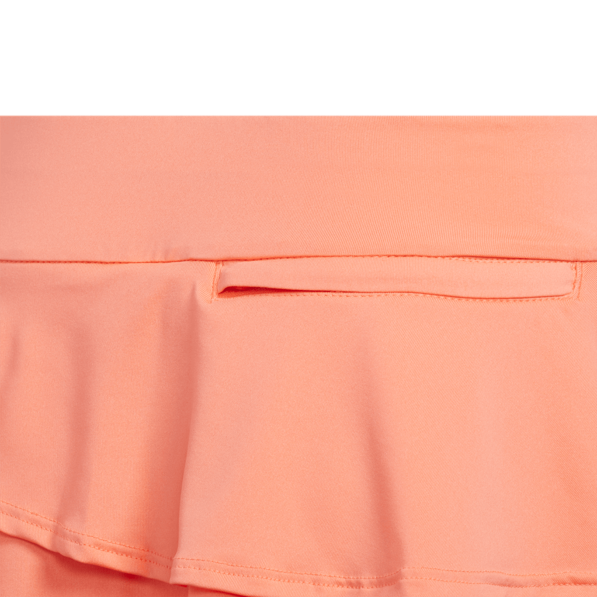 Girls Solid Ruffle Skort