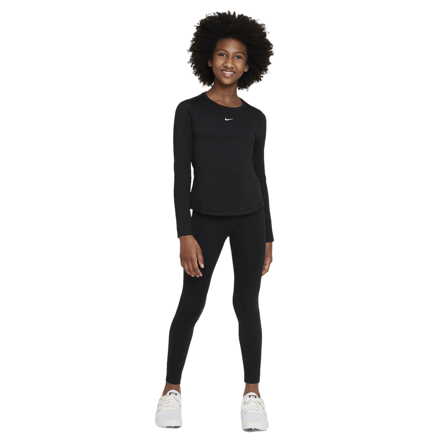 Performance Therma-FIT Long-Sleeve Girls T-Shirt