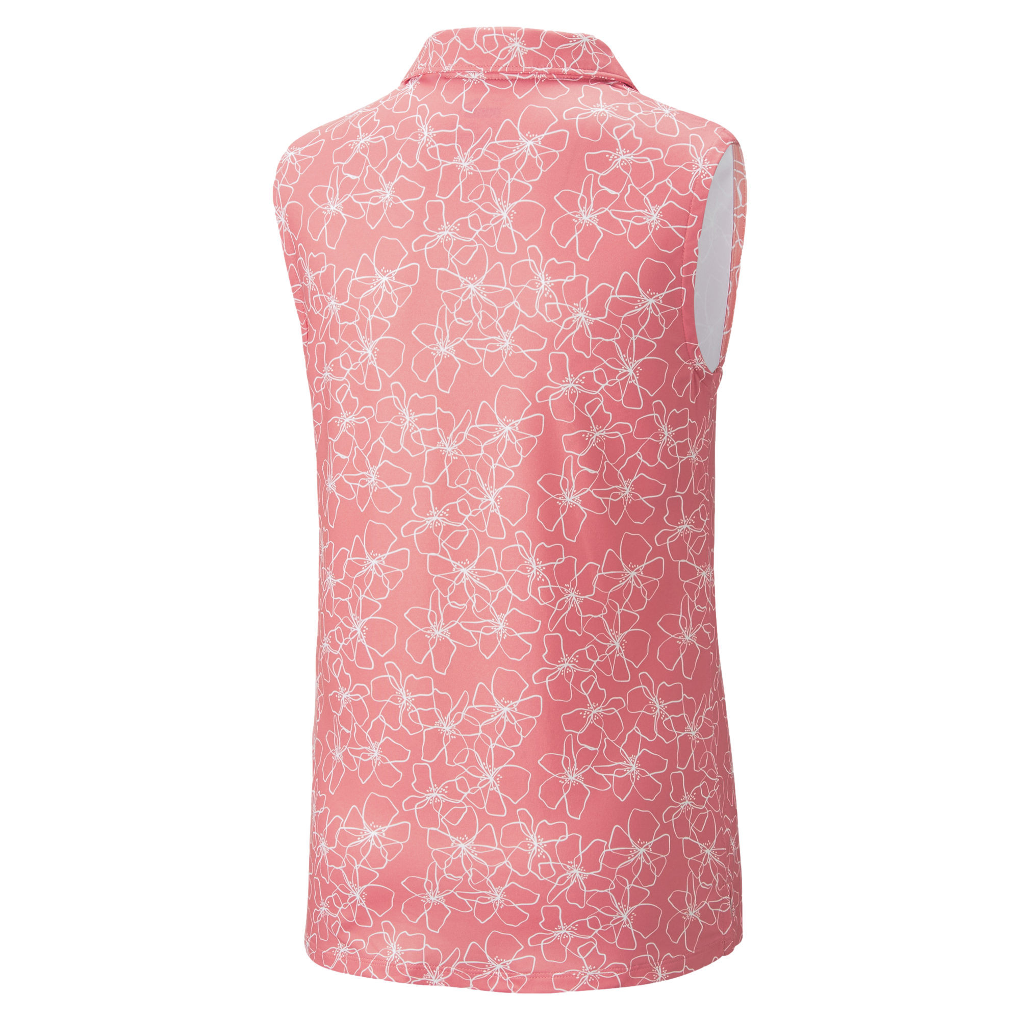 Cloudspun Island Girls Sleeveless Polo Shirt