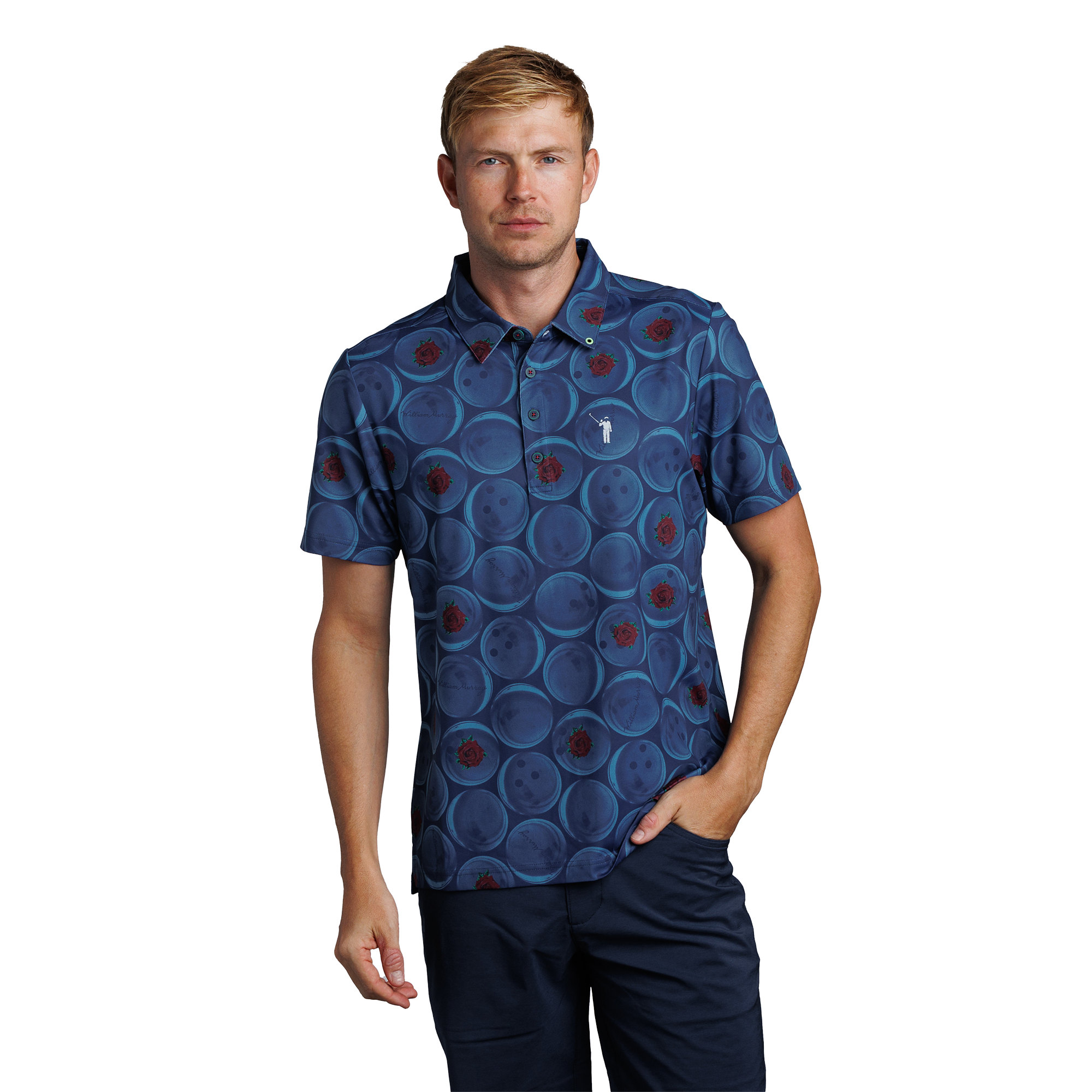 Big Earner Men's Short Sleeve Golf Polo Shirt