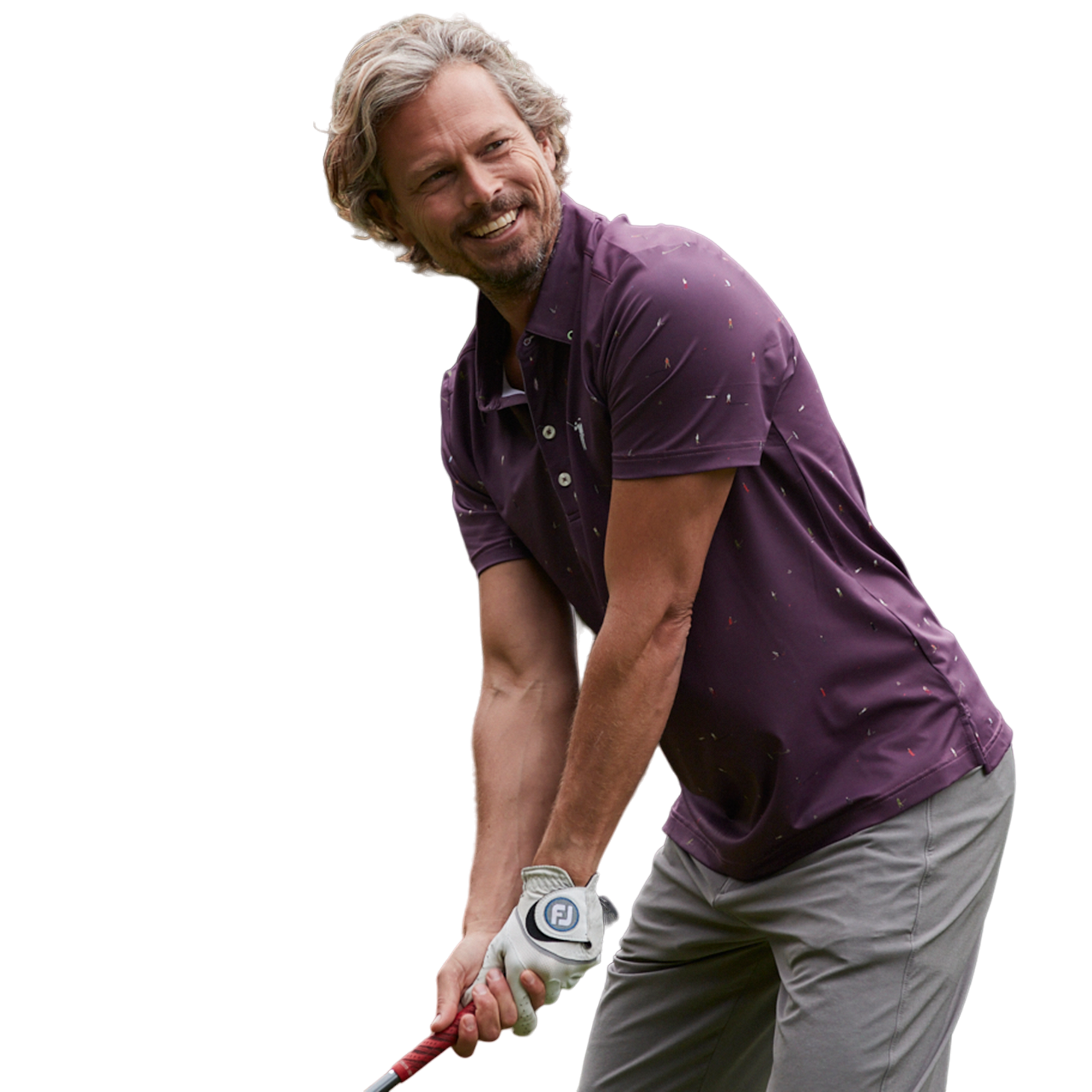 William Murray Still Playing Around Short Sleeve Polo Shirt PGA