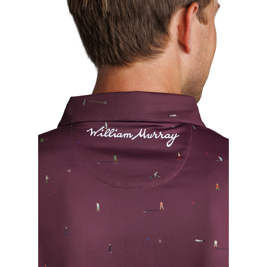 Still Playing Around Men's Short Sleeve Golf Polo Shirt