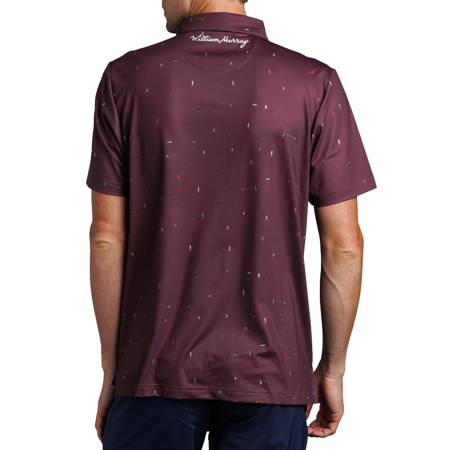 Still Playing Around Men's Short Sleeve Golf Polo Shirt