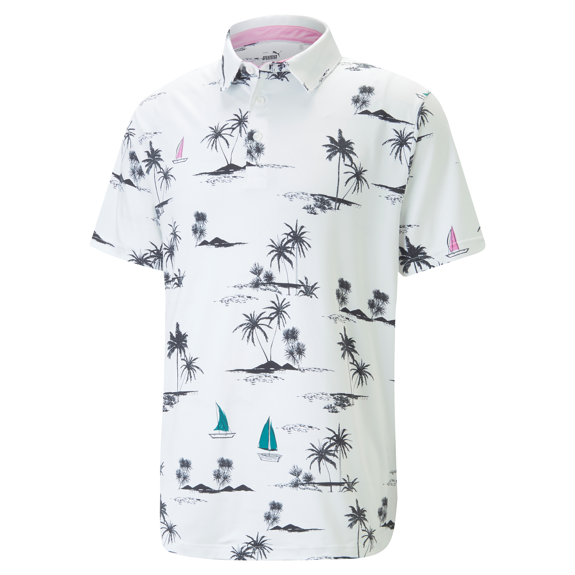Cloudspun Low Tide Men's Short Sleeve Golf Polo Shirt