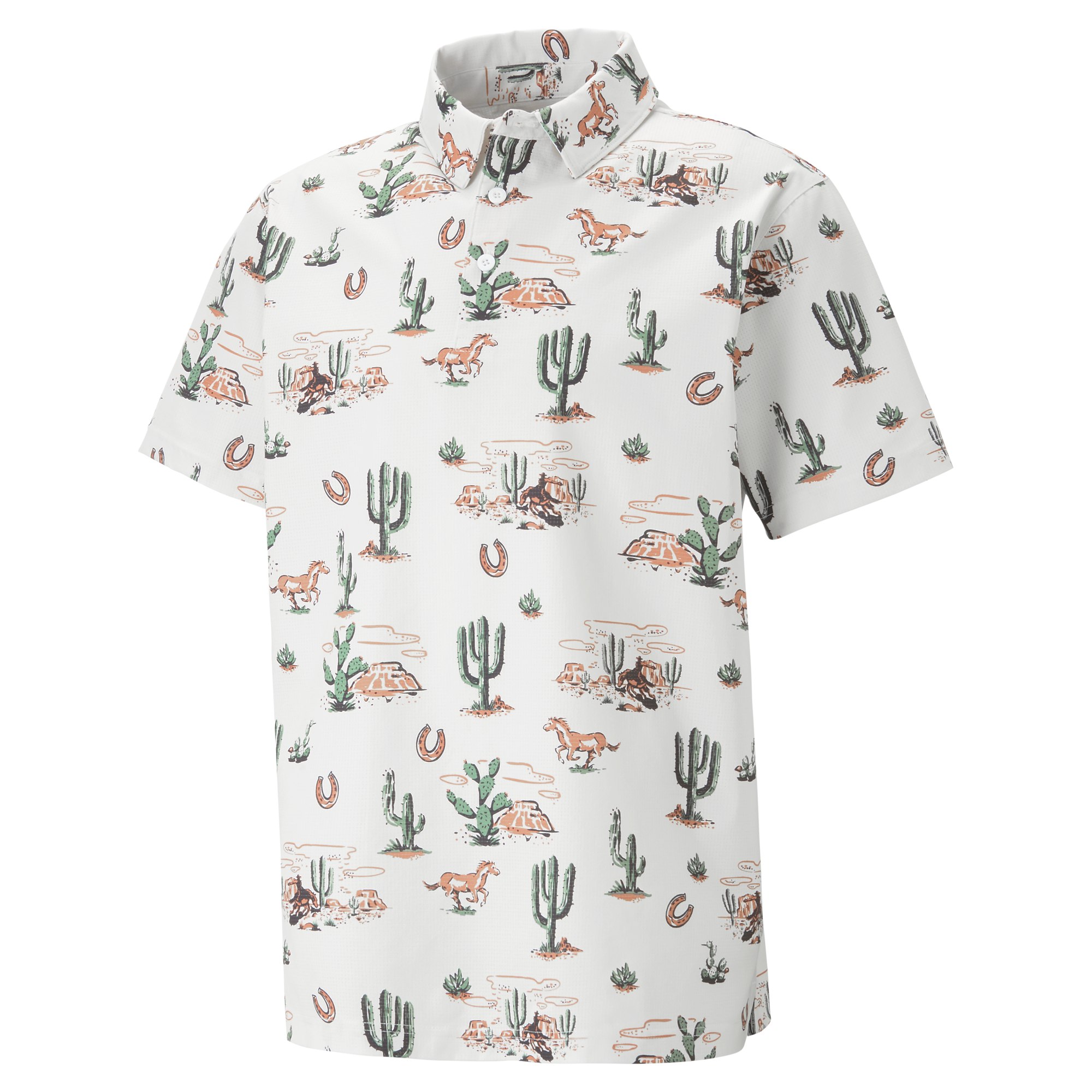 PUMA Vented Wild West Polo | PGA TOUR Superstore