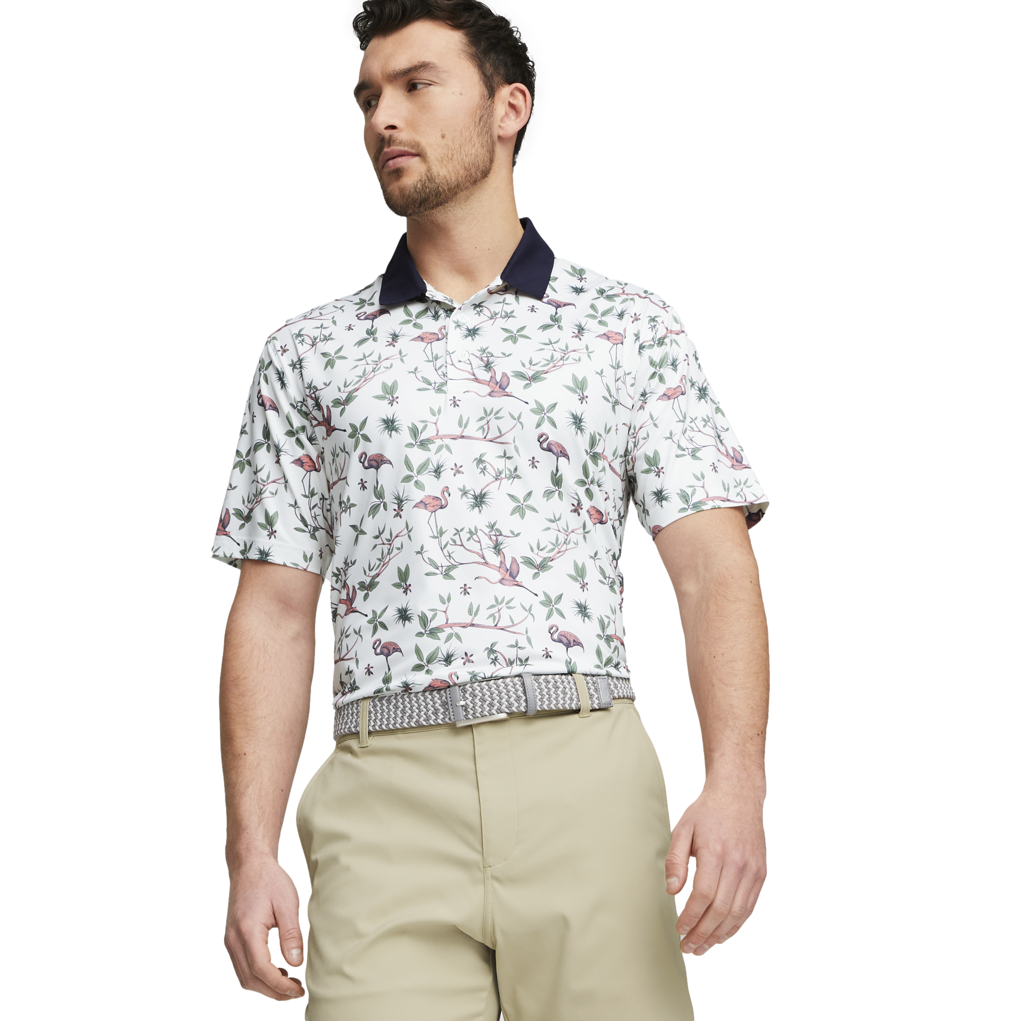Mattr Lagoon Men's Short Sleeve Golf Polo Shirt