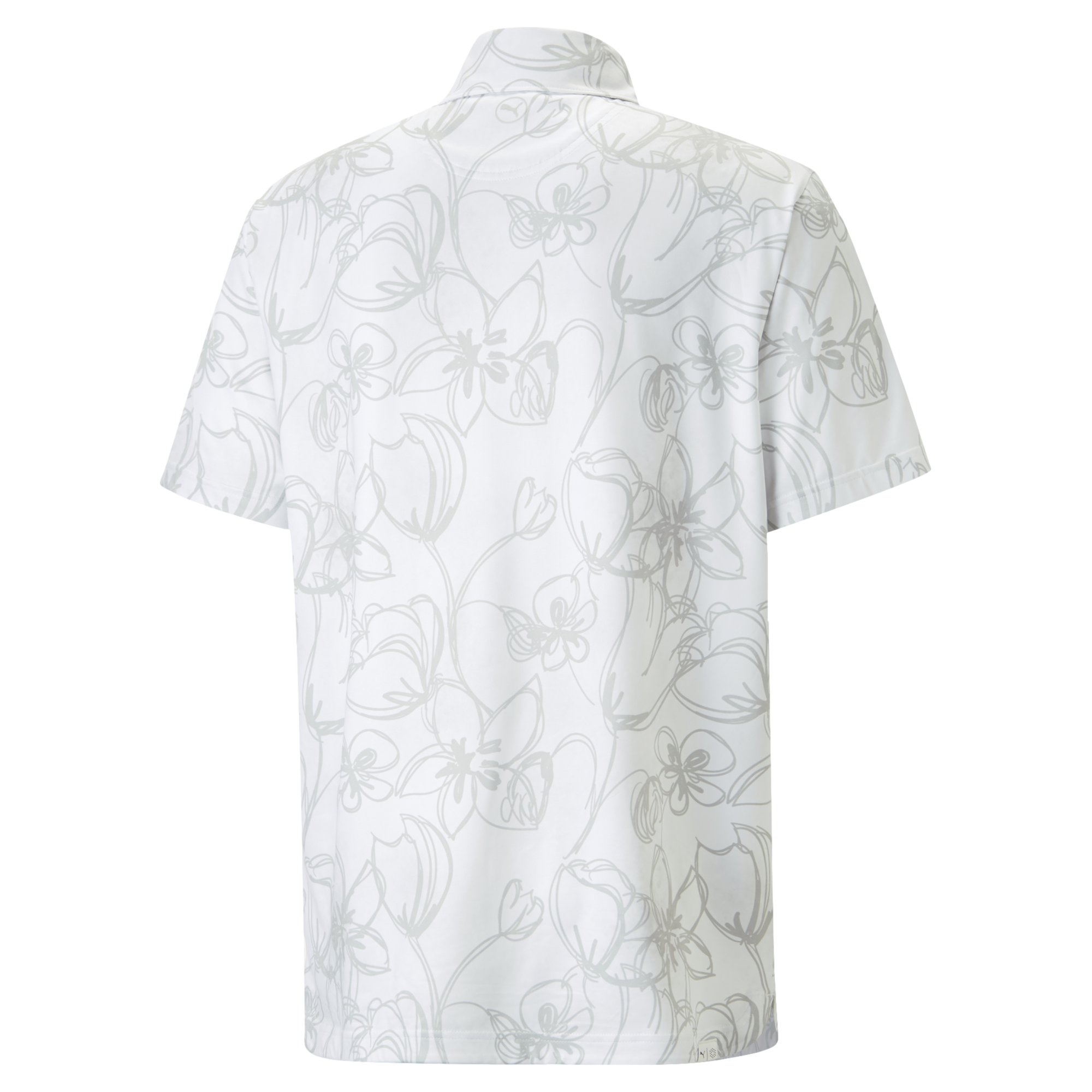 Cloudspun Stems Men's Short Sleeve Golf Polo Shirt