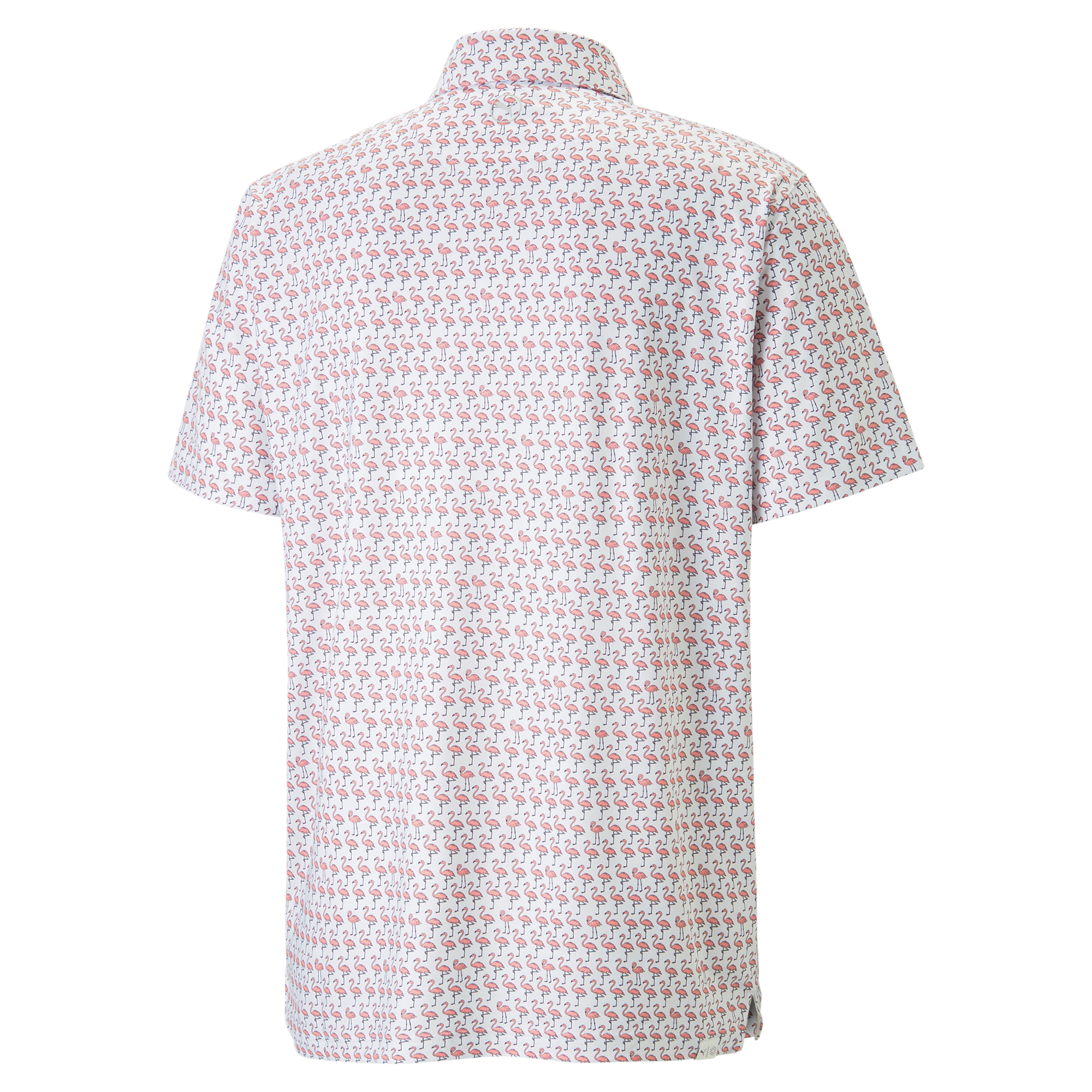 Mattr Flamingo Men's Short Sleeve Golf Polo Shirt