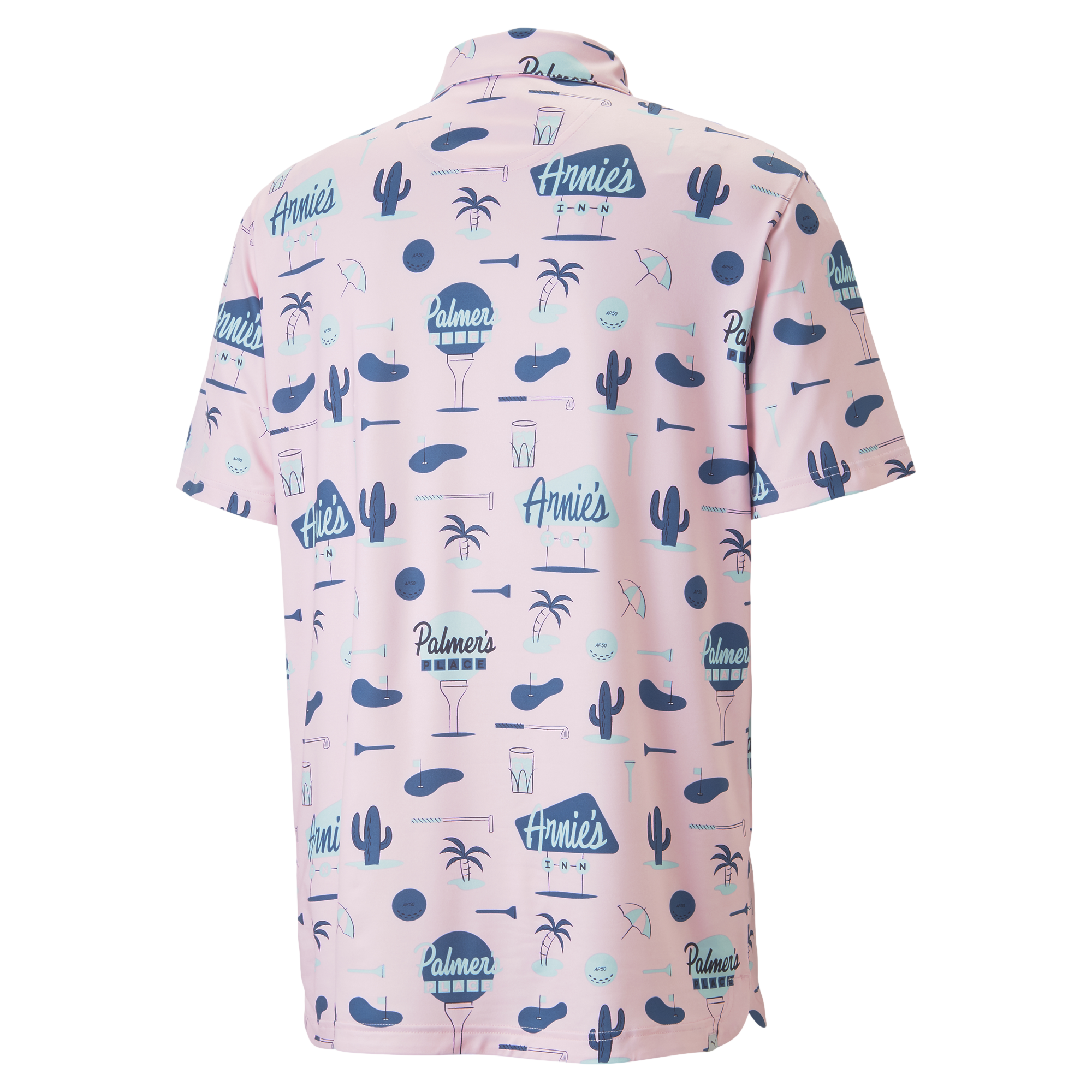 Arnold Palmer Cloudspun Palmer's Place Men's Short Sleeve Golf Polo Shirt