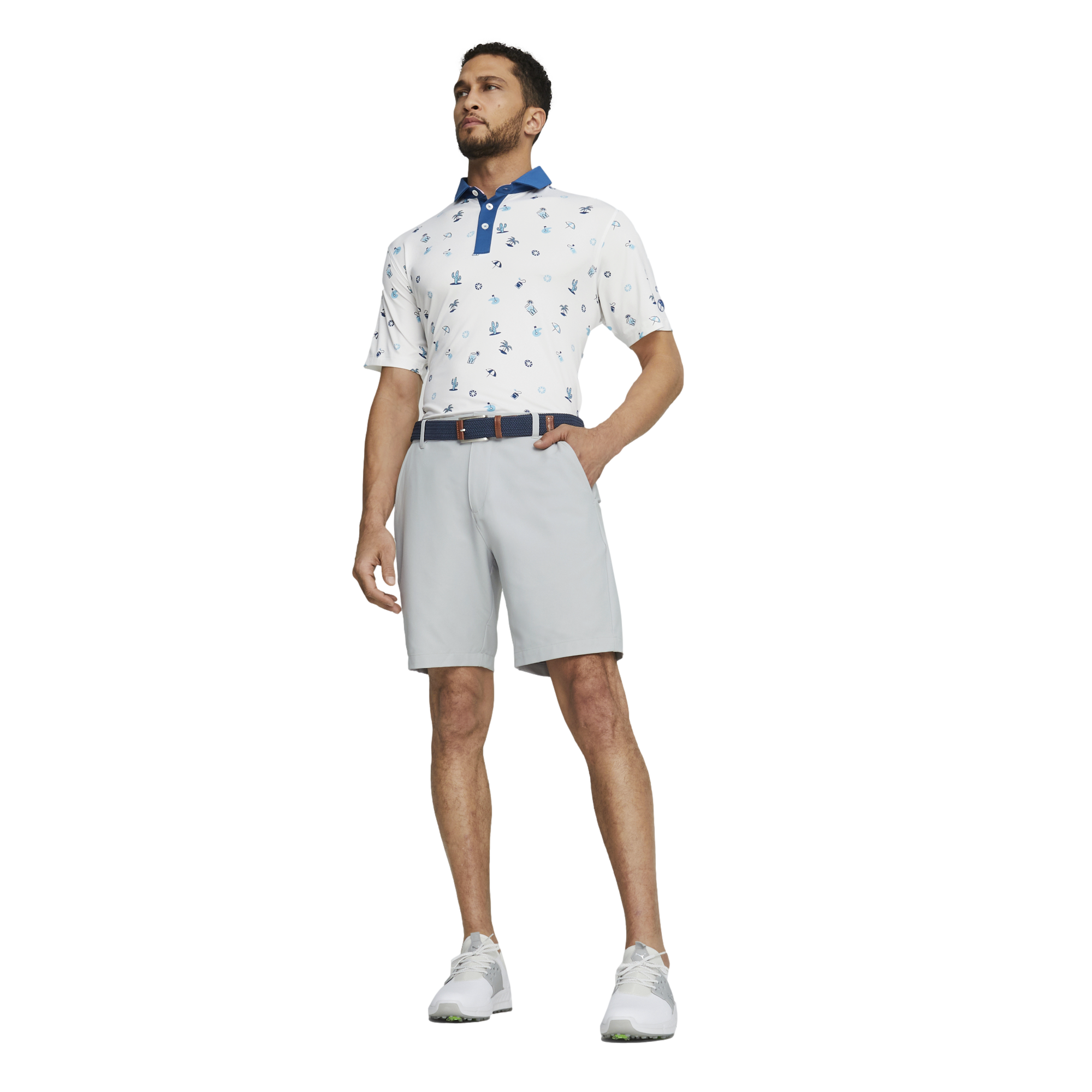 Arnold Palmer MATTR Dunes Men's Short Sleeve Golf Polo Shirt