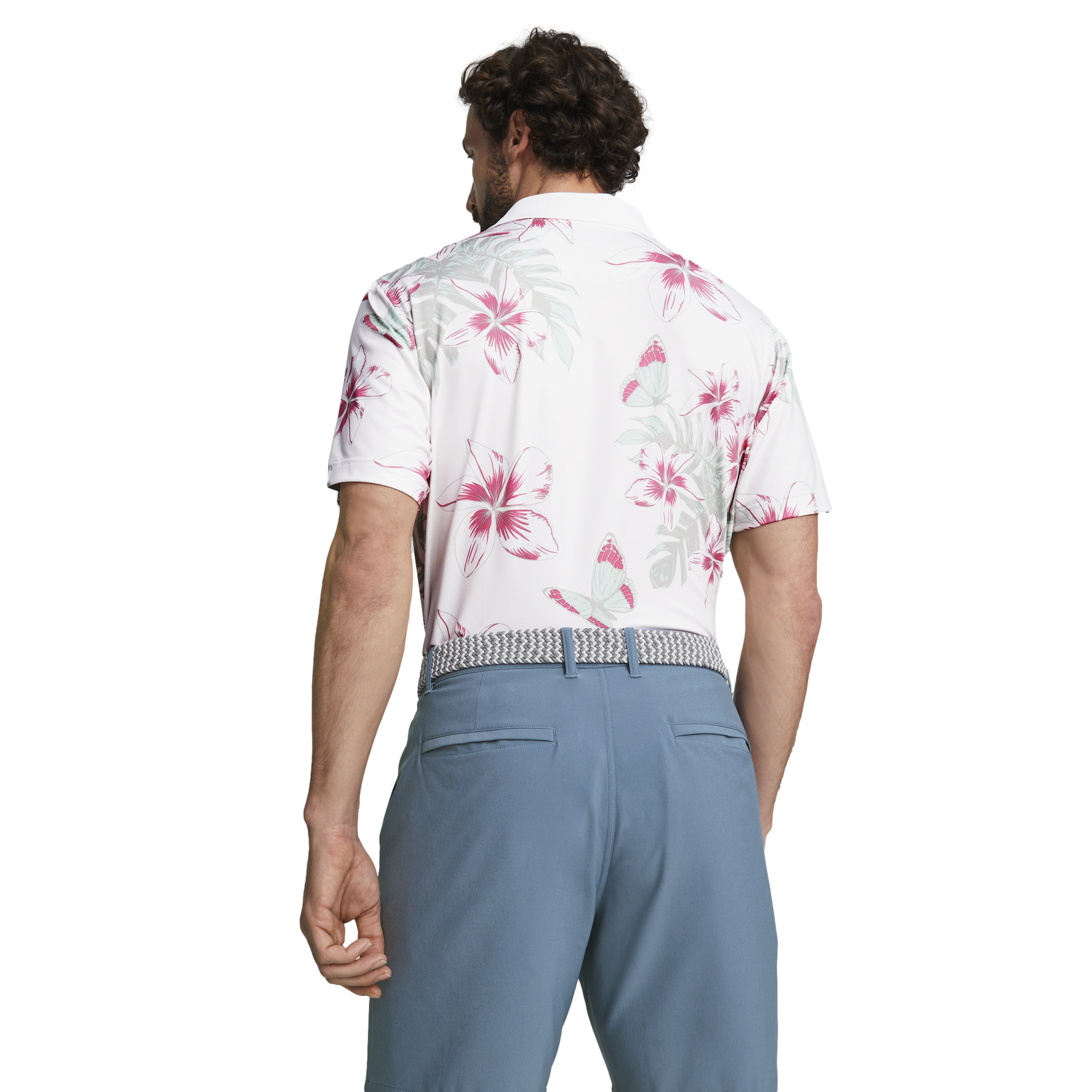 Puma X PTC Festival Men's Short Sleeve Golf Polo Shirt