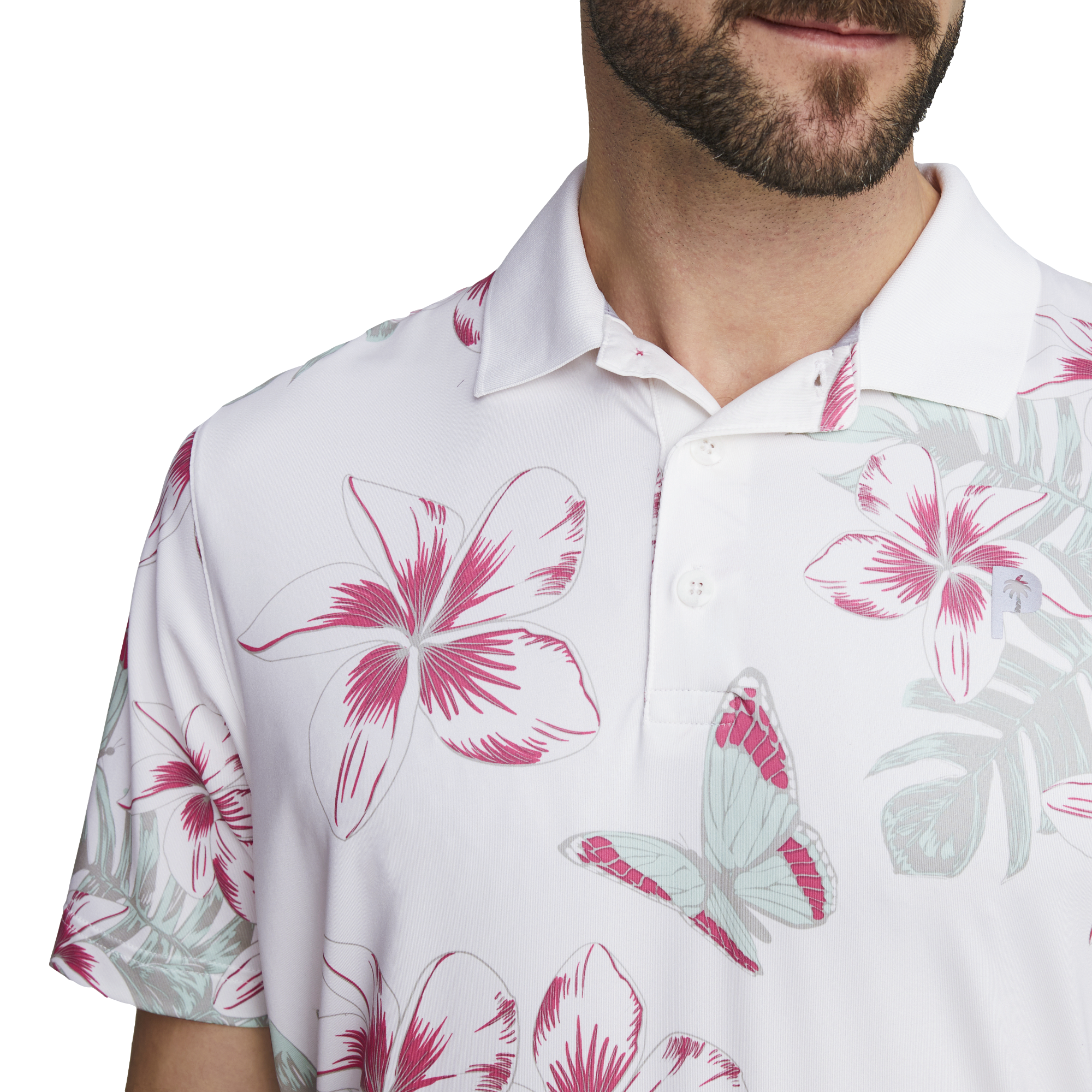 Puma X PTC Festival Men's Short Sleeve Golf Polo Shirt