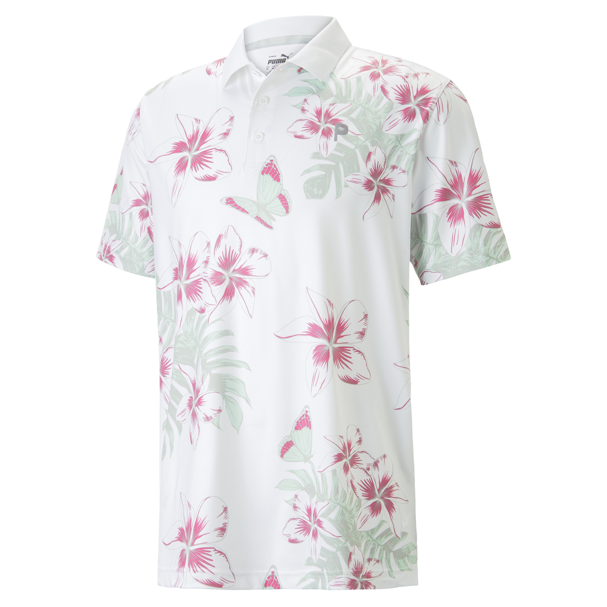 Puma X PTC Festival Men's Short Sleeve Golf Polo Shirt