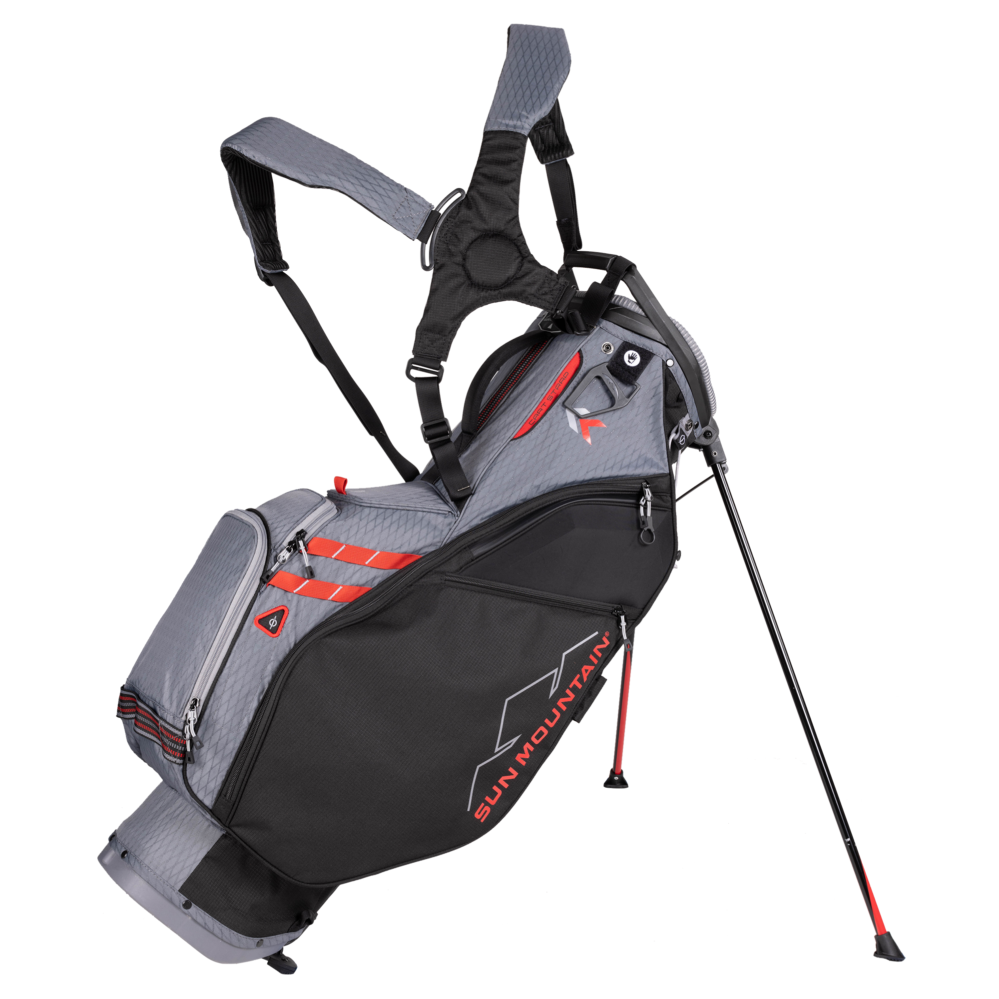 clearance online shop Srixon tour pro golf bag white/blk/red Brand New  Signed By pga tour members